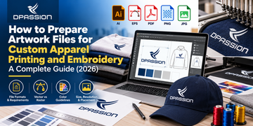 How to Prepare Artwork Files for Custom Apparel Printing and Embroidery (2026)