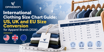 International Clothing Size Chart Guide: US, UK and EU Size Conversion for Apparel Brands (2026)