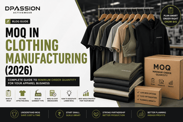 MOQ in Clothing Manufacturing (2026) - DPASSION.COM