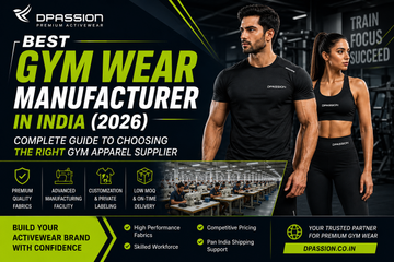 Best Gym Wear Manufacturer in India (2026): Complete Guide to Choosing the Right Gym Apparel Supplier