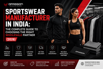 Sportswear Manufacturer in India: The Complete Guide to Choosing the Right Wholesale Partner (2026)