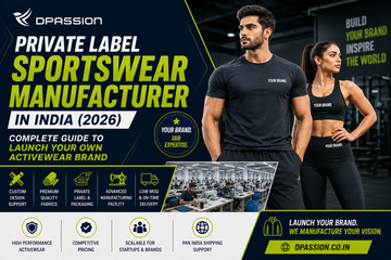 Private Label Sportswear Manufacturer in India (2026): Complete Guide to Launch Your Own Activewear Brand