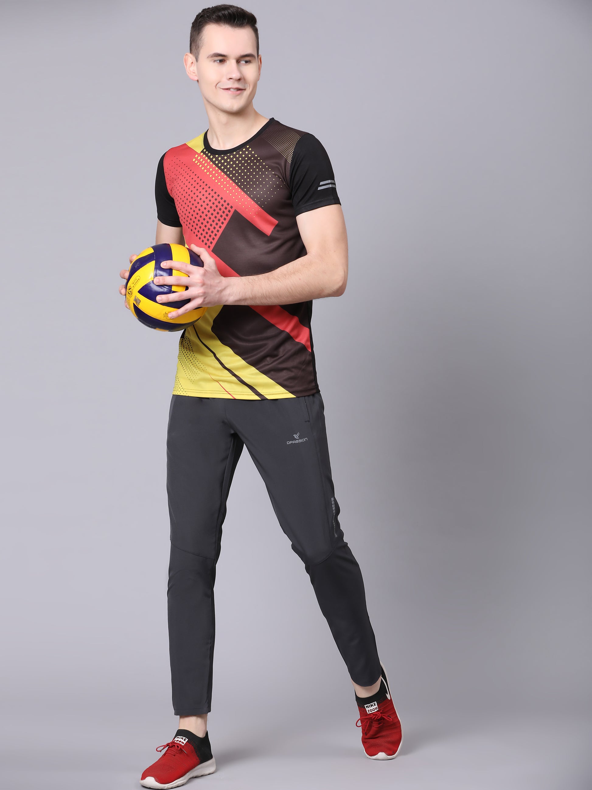 Mens NS Lycra Running Track Pants Bulk Supplier India - DPASSION.COM