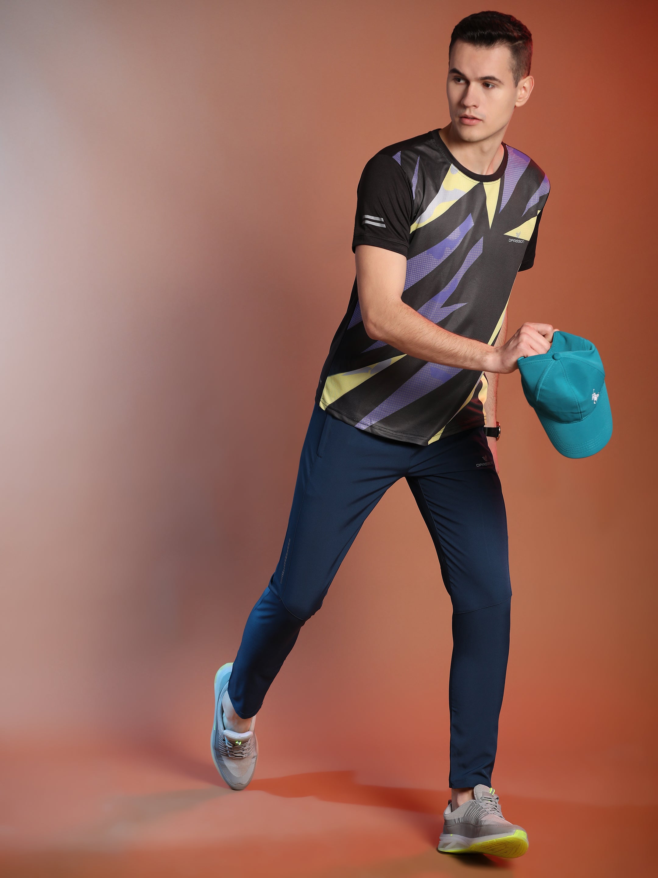 Mens NS Lycra Running Track Pants Bulk Supplier India - DPASSION.COM