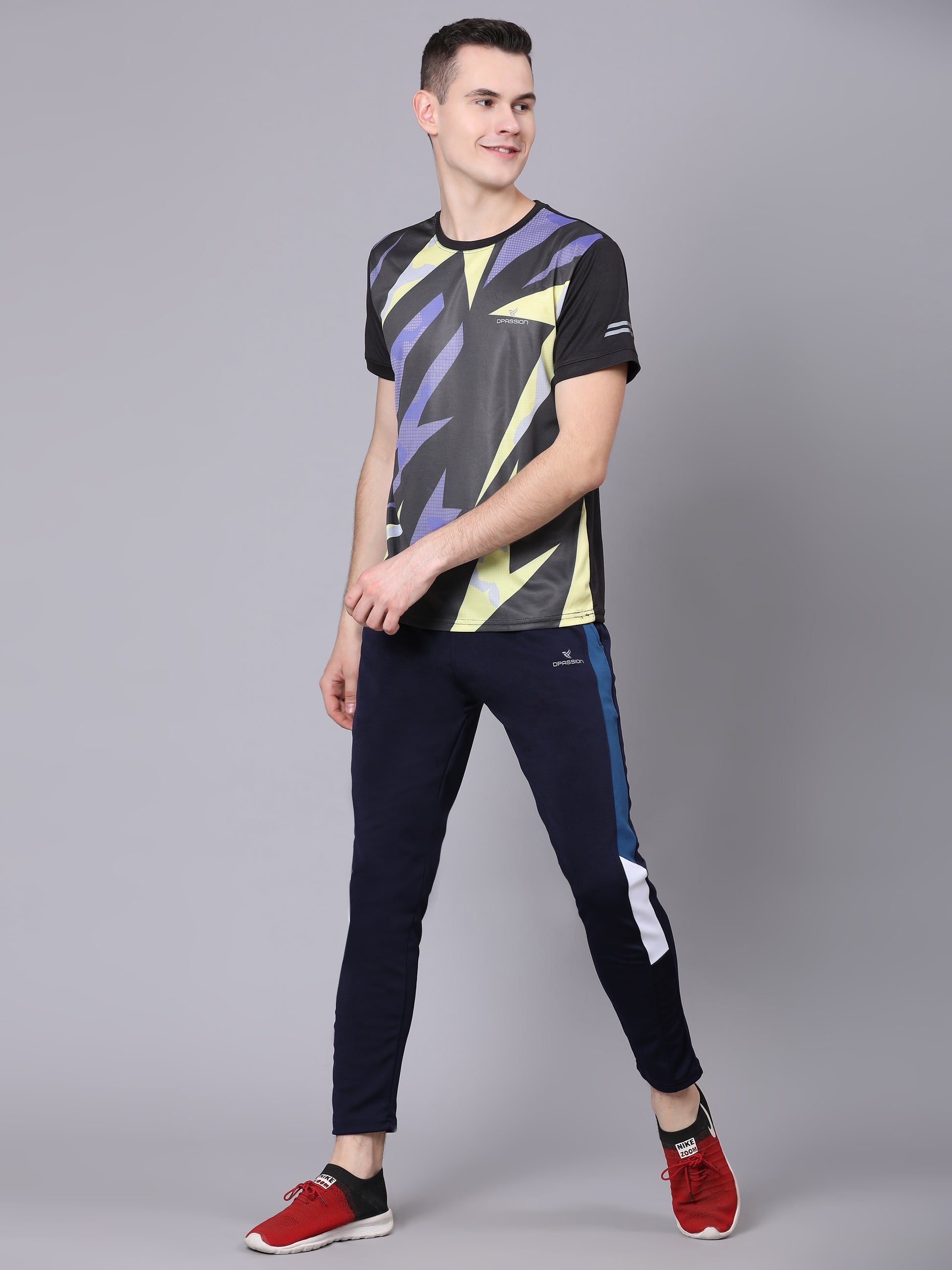 Mens 4 Way Lycra Training Track Pants Bulk | Dpassion - DPASSION.COM