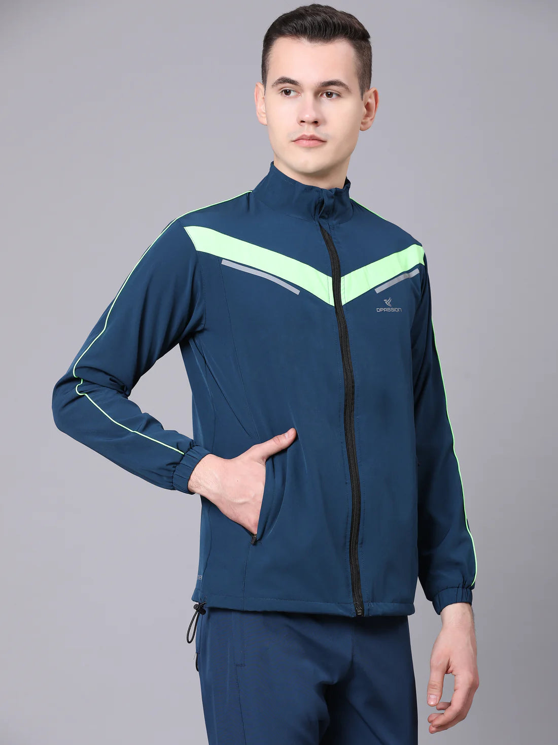 Men's Athletic Jacket with Breathable Mesh Lining for Ultimate Comfort and Performance - DPASSION.COM