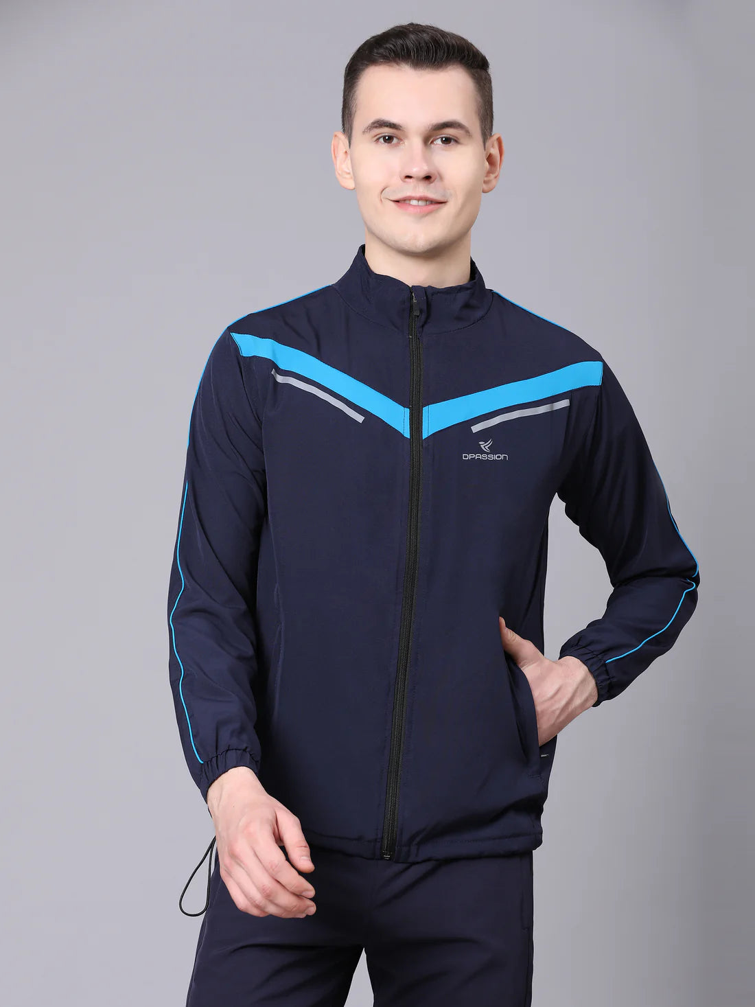 Men's Athletic Jacket with Breathable Mesh Lining for Ultimate Comfort and Performance - DPASSION.COM