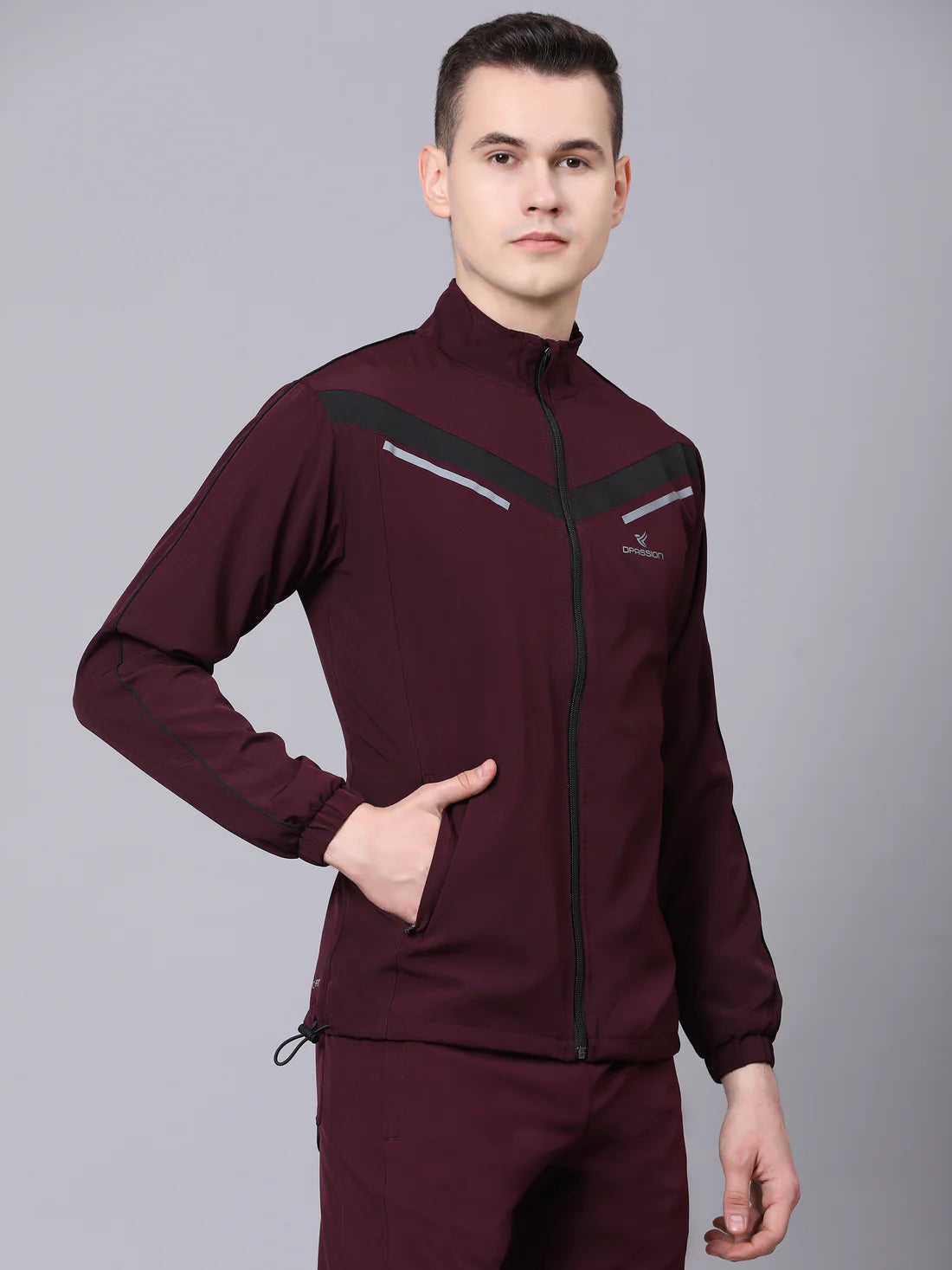 Men's Athletic Jacket with Breathable Mesh Lining for Ultimate Comfort and Performance - DPASSION.COM