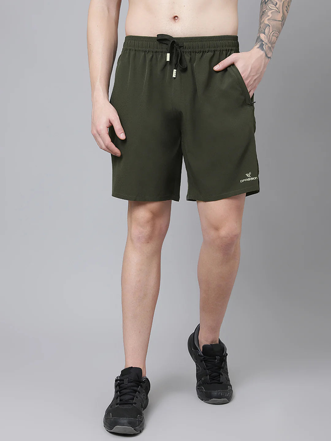 Mens NS Lycra 150 GSM Gym Shorts Bulk Supplier India - DPASSION.COM