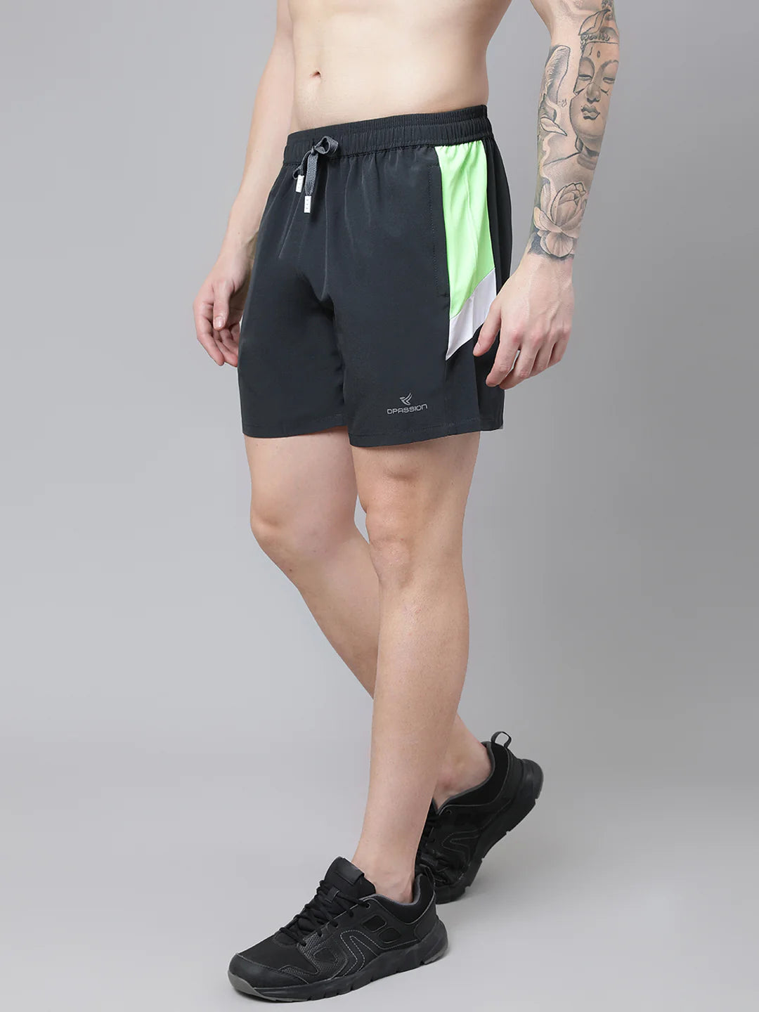 Mens NS Lycra 150 GSM Gym Shorts Bulk Supplier India - DPASSION.COM