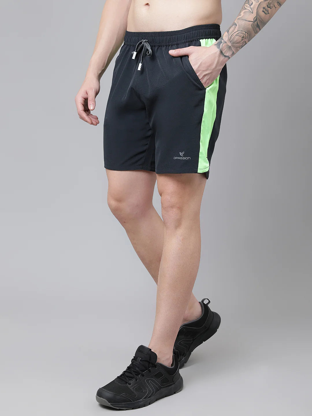 Mens 150 GSM NS Lycra Gym Shorts Bulk Supplier - DPASSION.COM