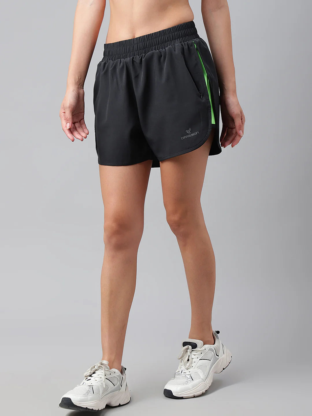 Womens NS Lycra Gym Shorts Wholesale India | 150 GSM - DPASSION.COM