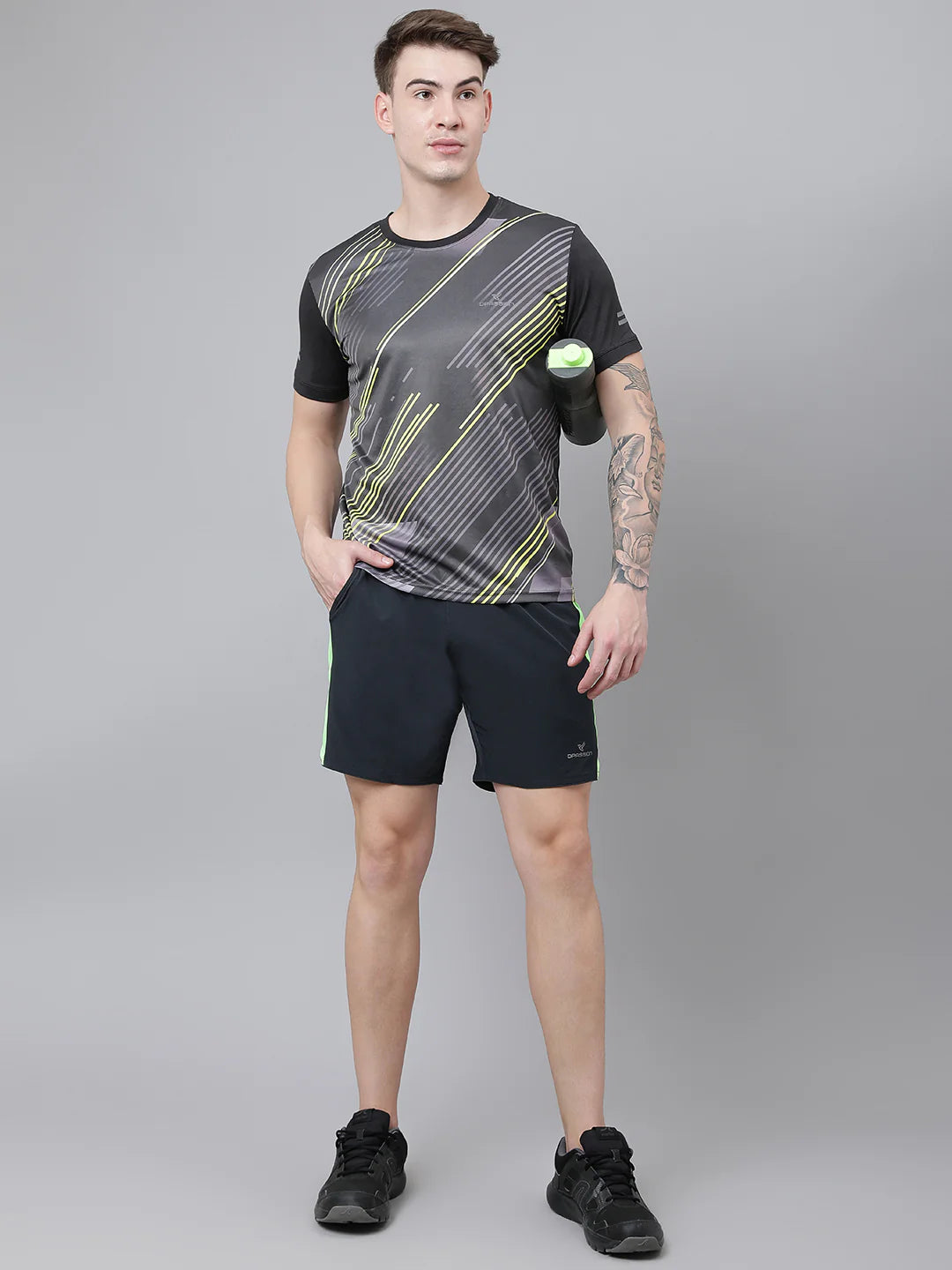 Mens 150 GSM NS Lycra Gym Shorts Bulk Supplier - DPASSION.COM