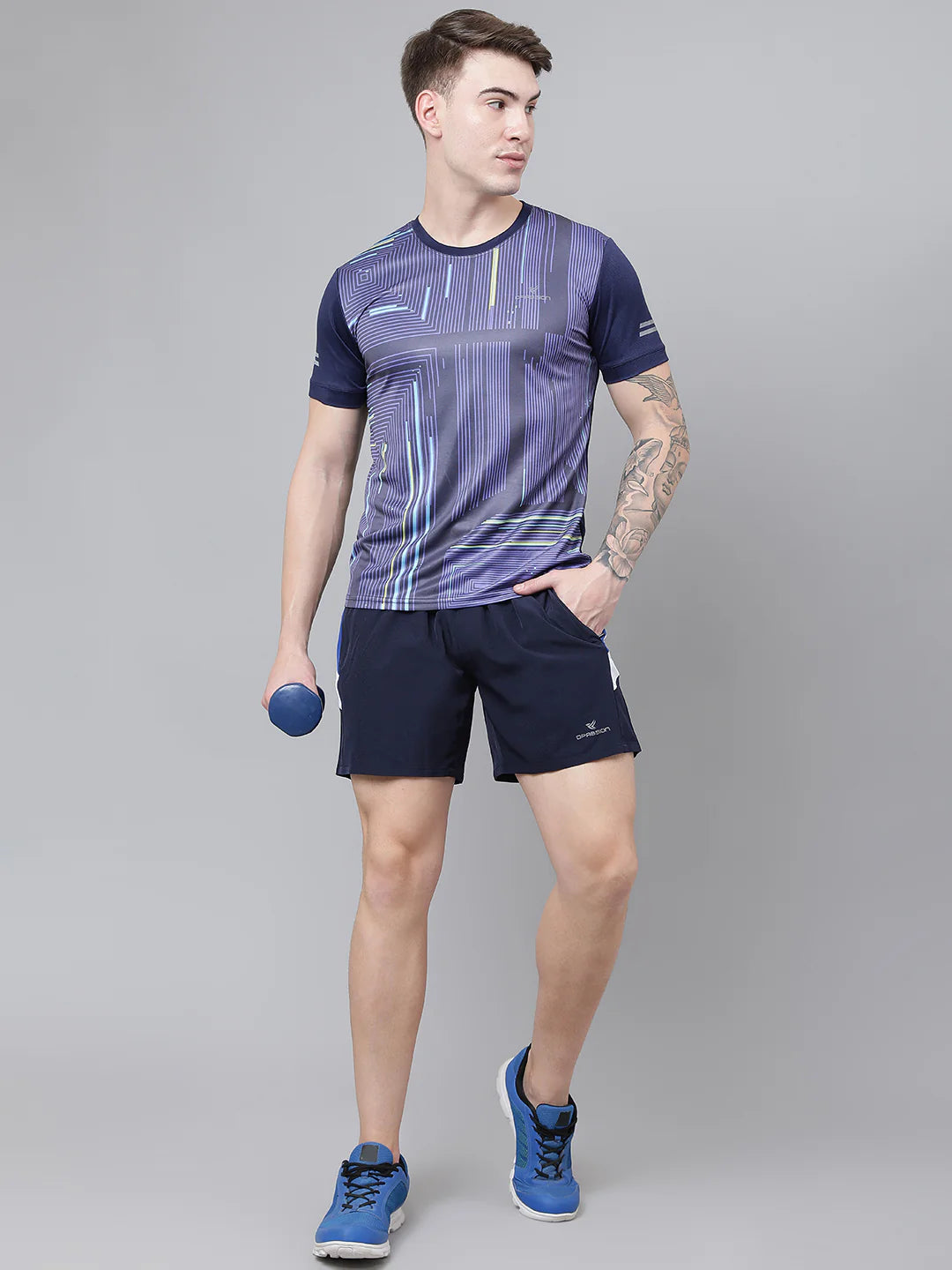 Mens NS Lycra 150 GSM Gym Shorts Bulk Supplier India - DPASSION.COM