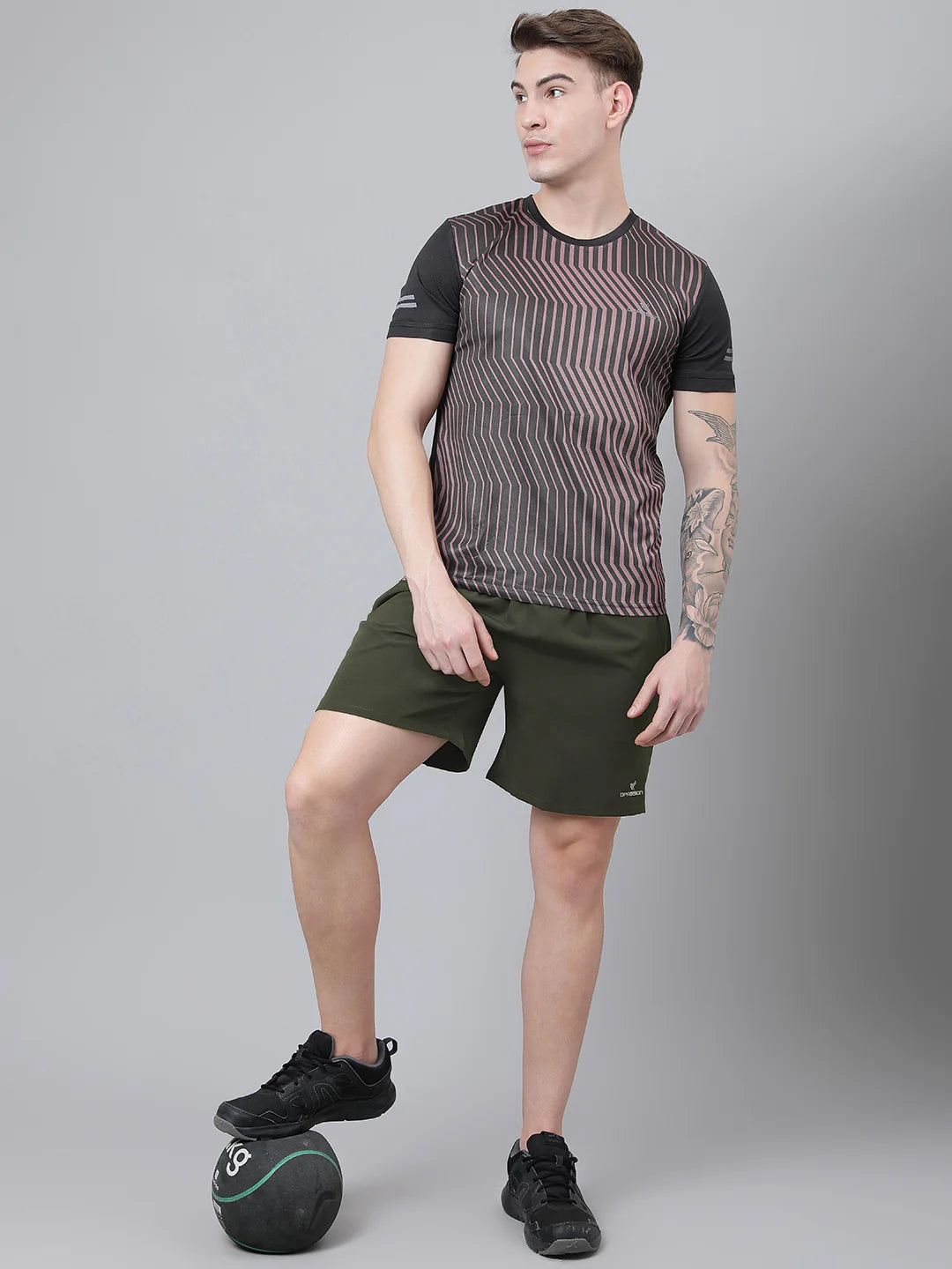 Mens NS Lycra 150 GSM Gym Shorts Bulk Supplier India - DPASSION.COM