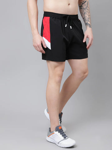 150 GSM NS Lycra Mens Colour blocked Shorts Wholesale - DPASSION.COM