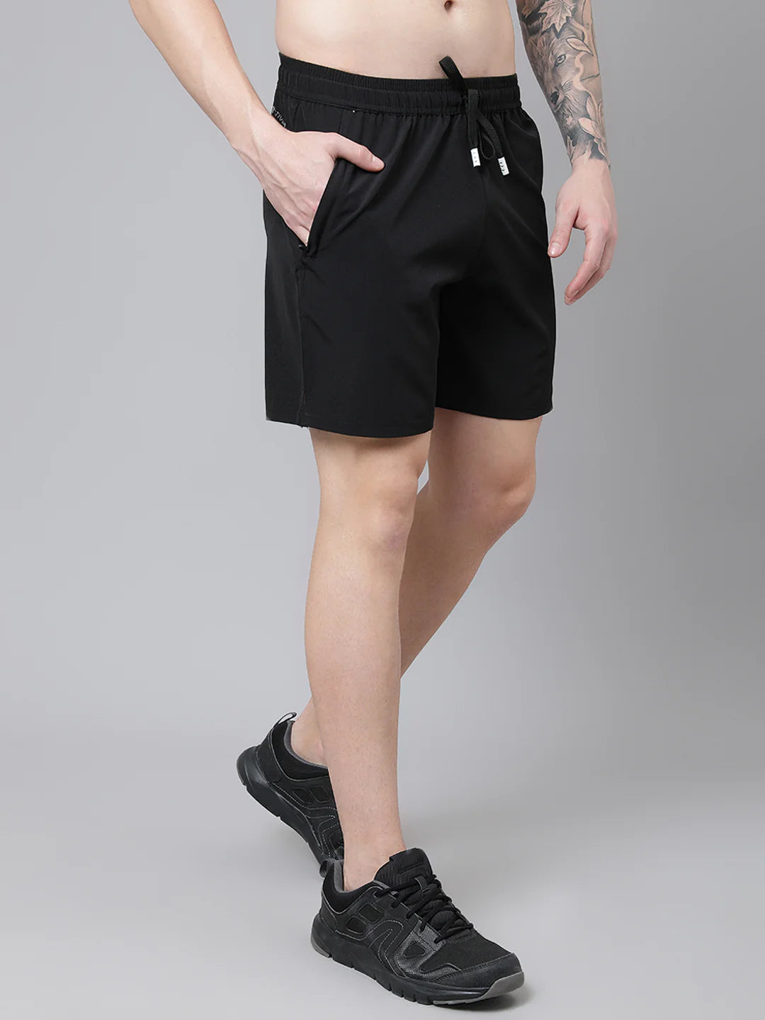 Mens NS Lycra 150 GSM Gym Shorts Bulk Supplier India - DPASSION.COM