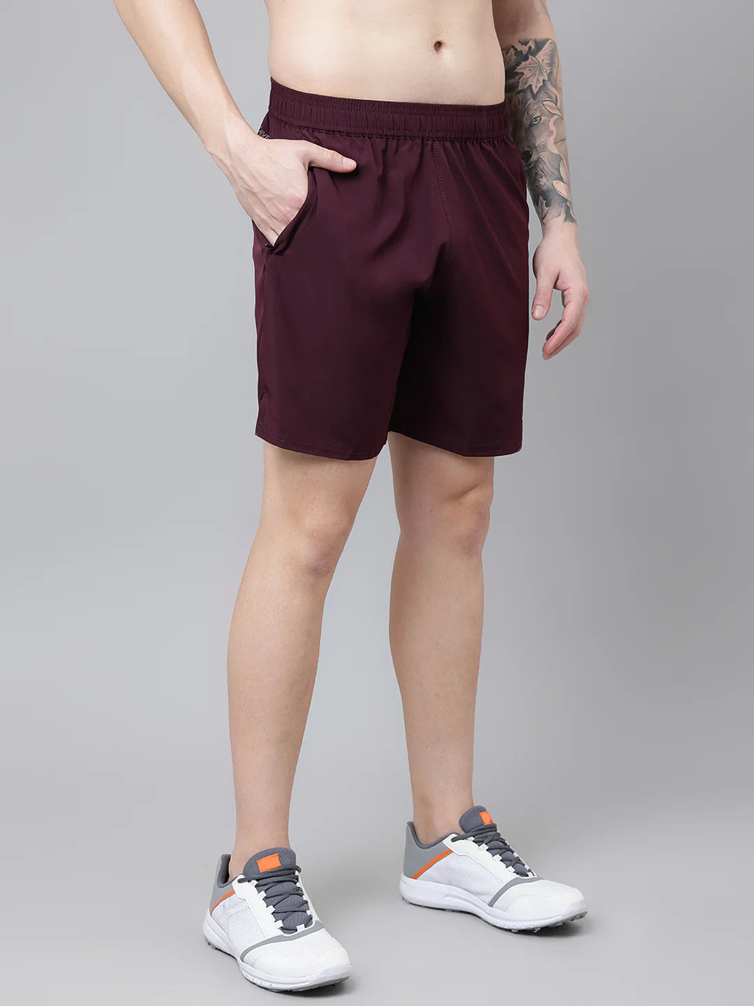 Mens NS Lycra 150 GSM Gym Shorts Bulk Supplier India - DPASSION.COM