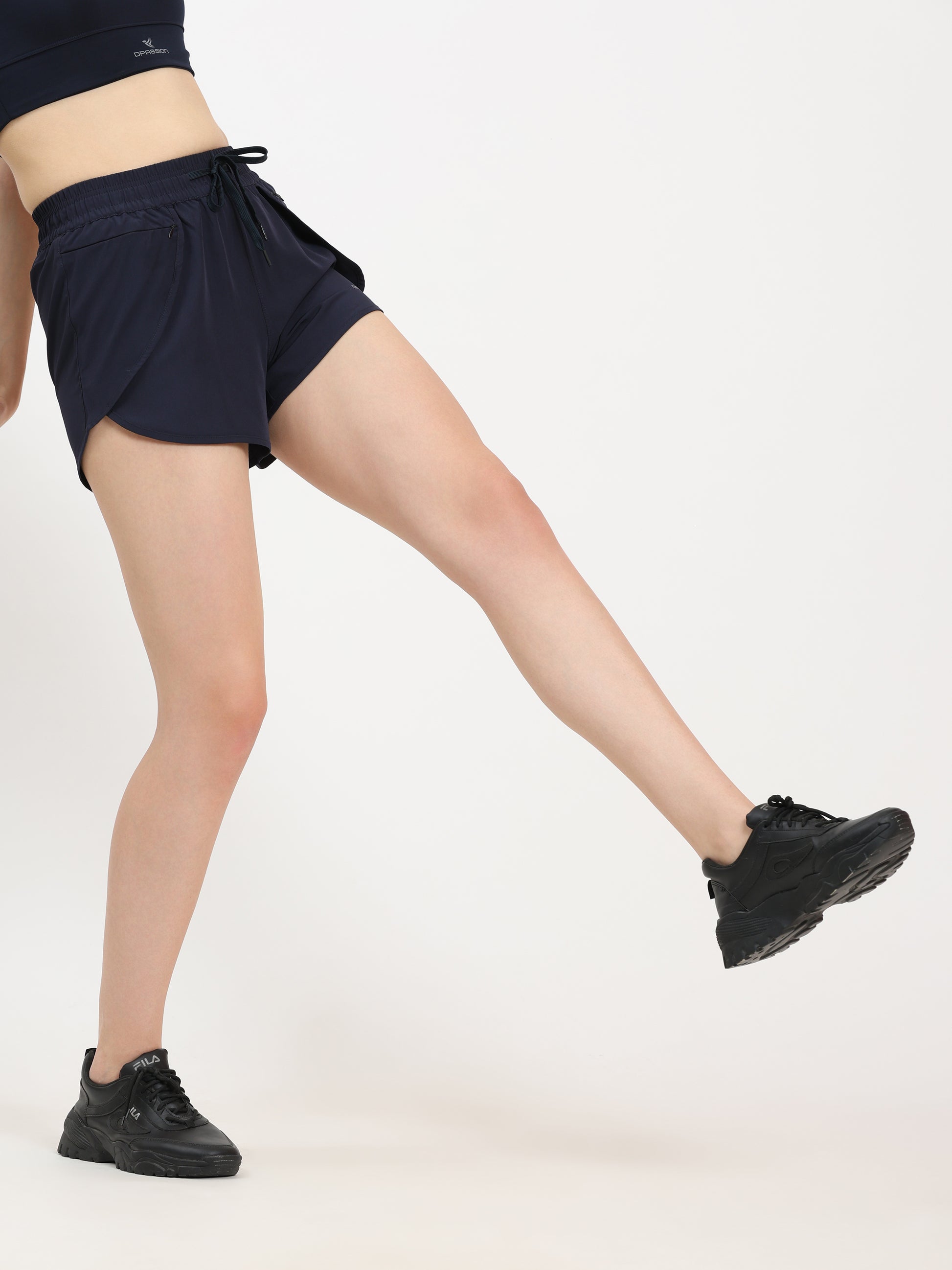 Womens NS Lycra Shorts Wholesale India | 150 GSM - DPASSION.COM