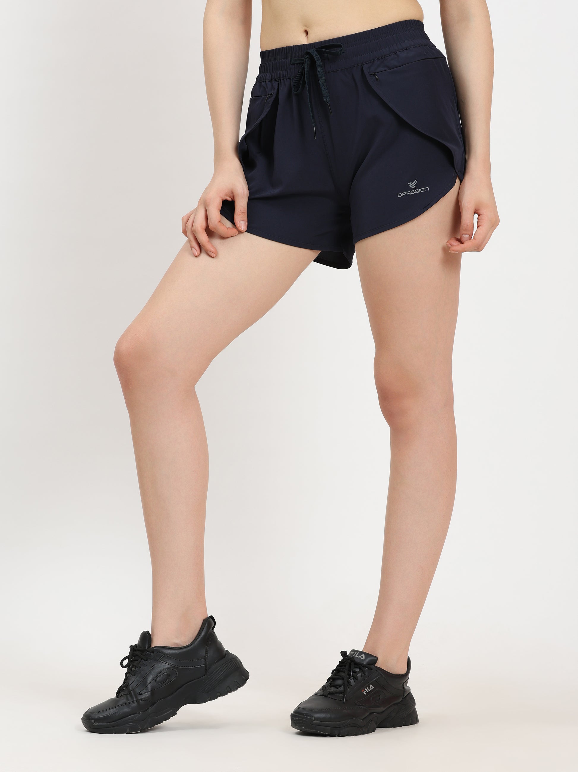 Womens NS Lycra Shorts Wholesale India | 150 GSM - DPASSION.COM