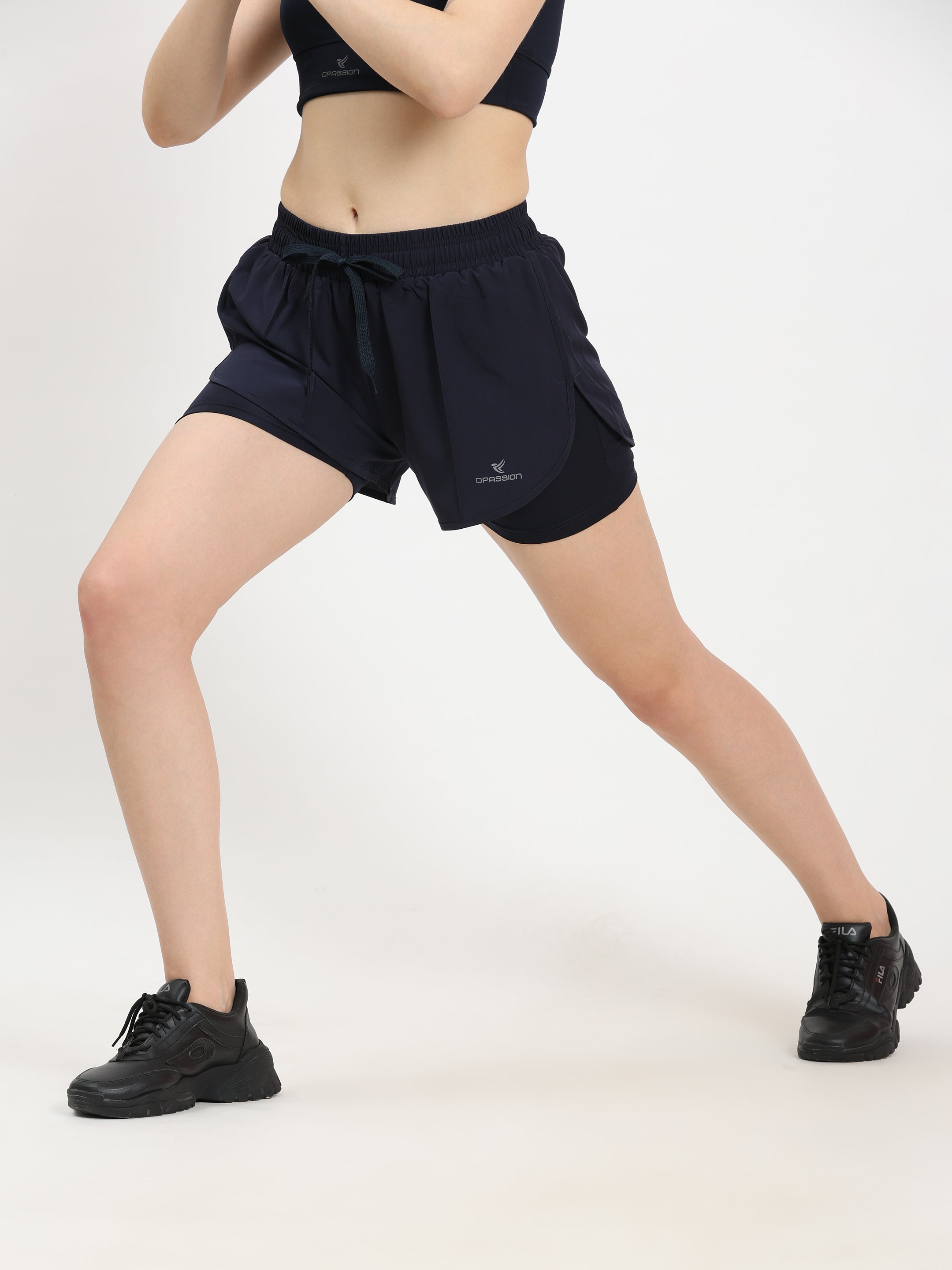 Womens NS Lycra Training Shorts Wholesale India - DPASSION.COM
