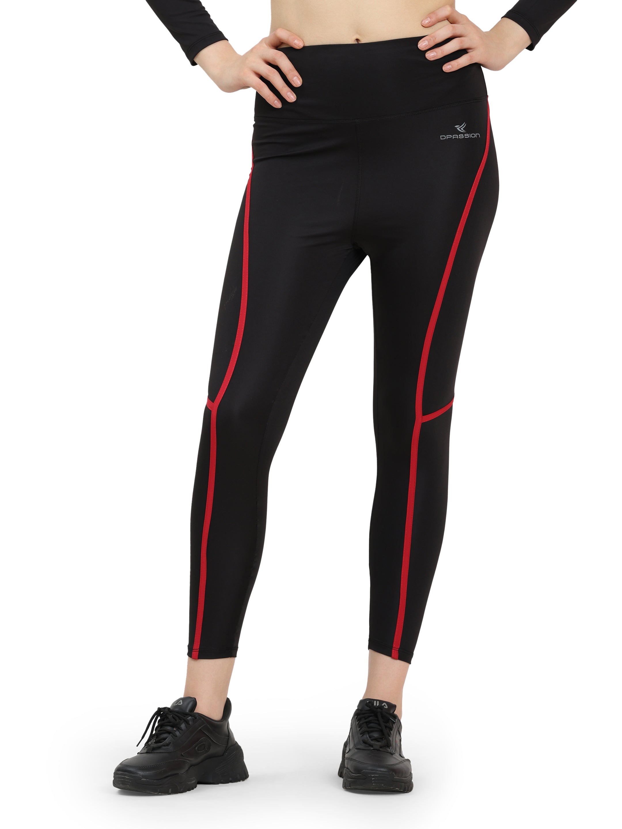 Women's Squat-Proof Training Tights | Opaque 250 GSM 4-Way Lycra - DPASSION.COM