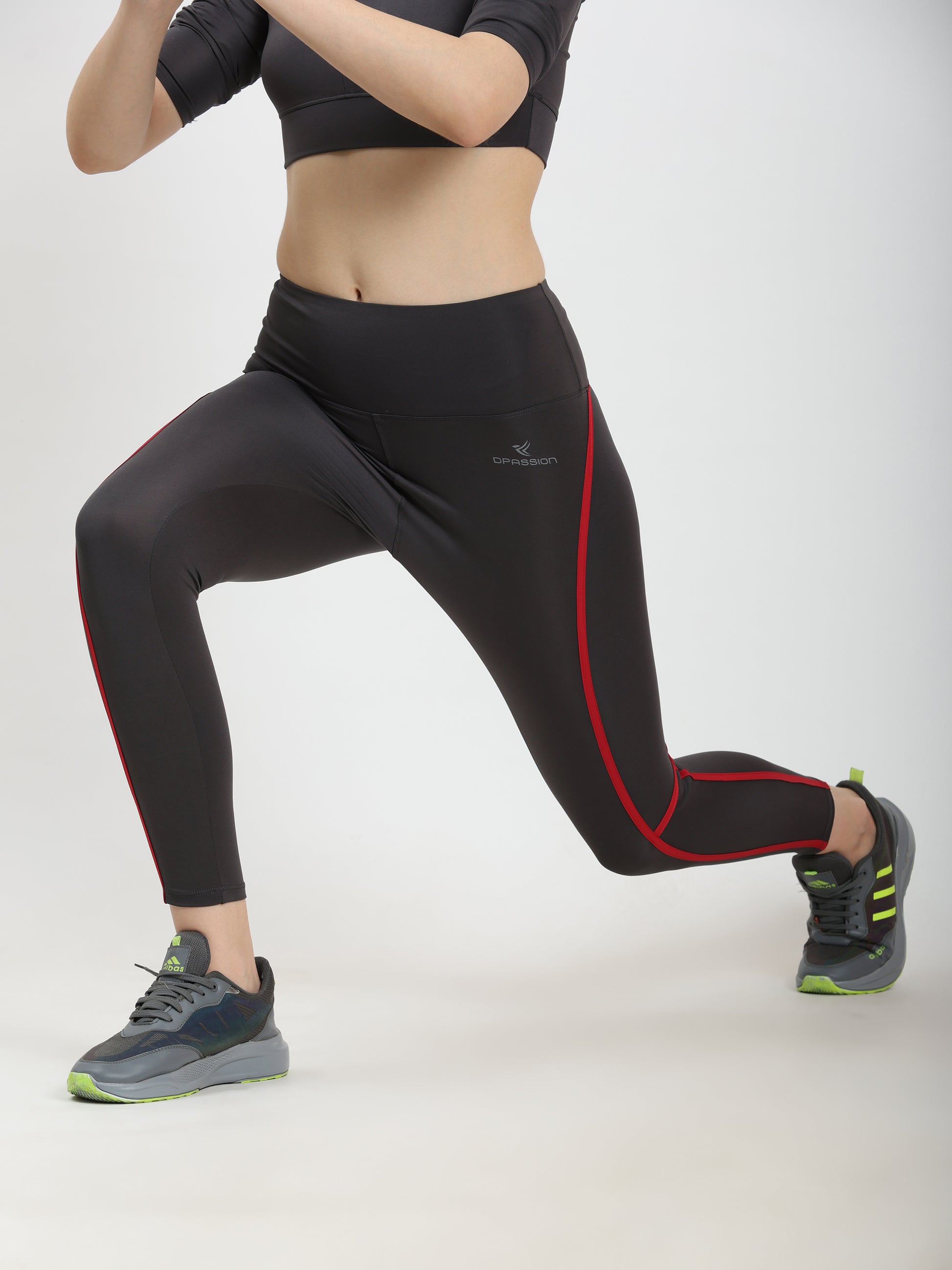 Women's Squat-Proof Training Tights | Opaque 250 GSM 4-Way Lycra - DPASSION.COM