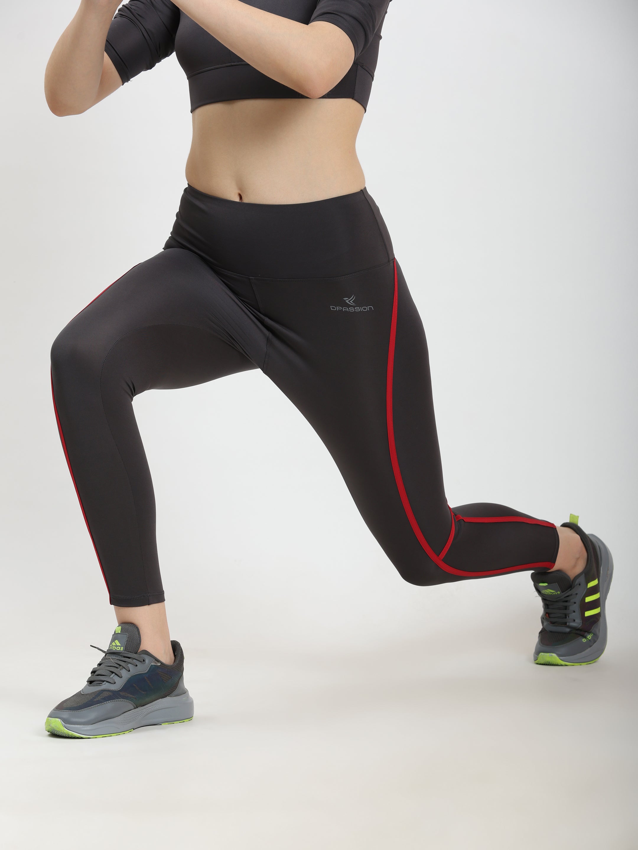 Women's Squat-Proof Training Tights | Opaque 250 GSM 4-Way Lycra - DPASSION.COM