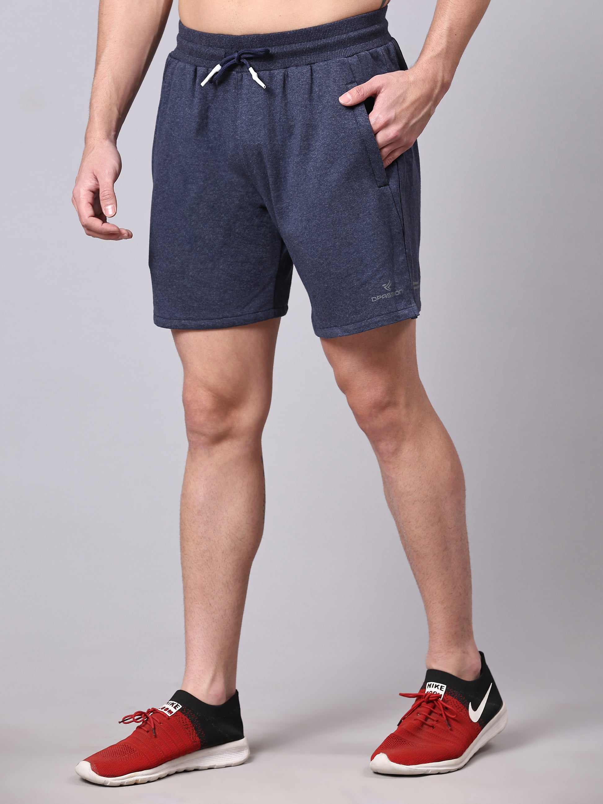 Mens 260 GSM Terry Gym Shorts Bulk Supplier India - DPASSION.COM