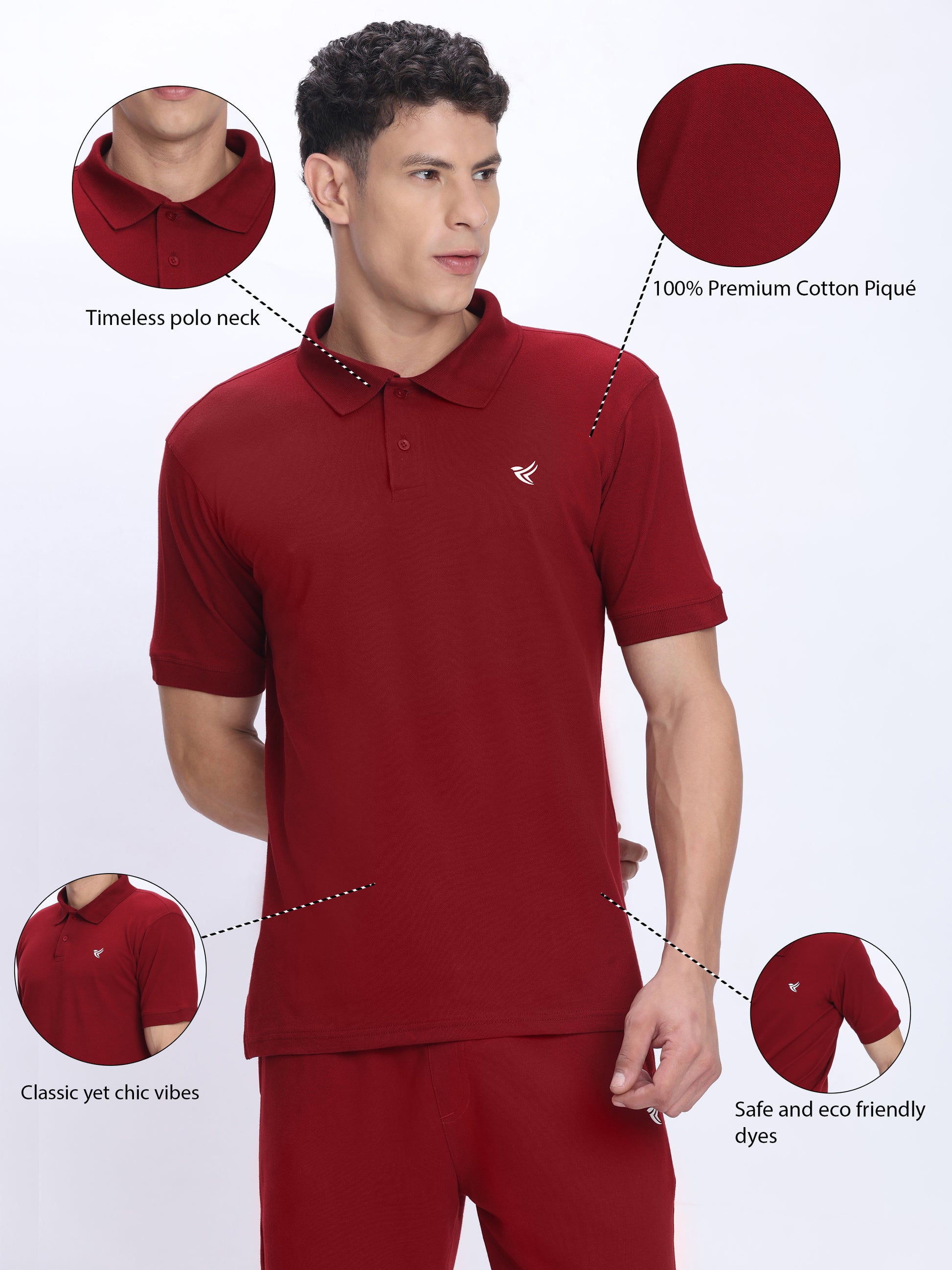 Mens Cotton Polo T Shirt Wholesale | Premium 100% Cotton - DPASSION.COM