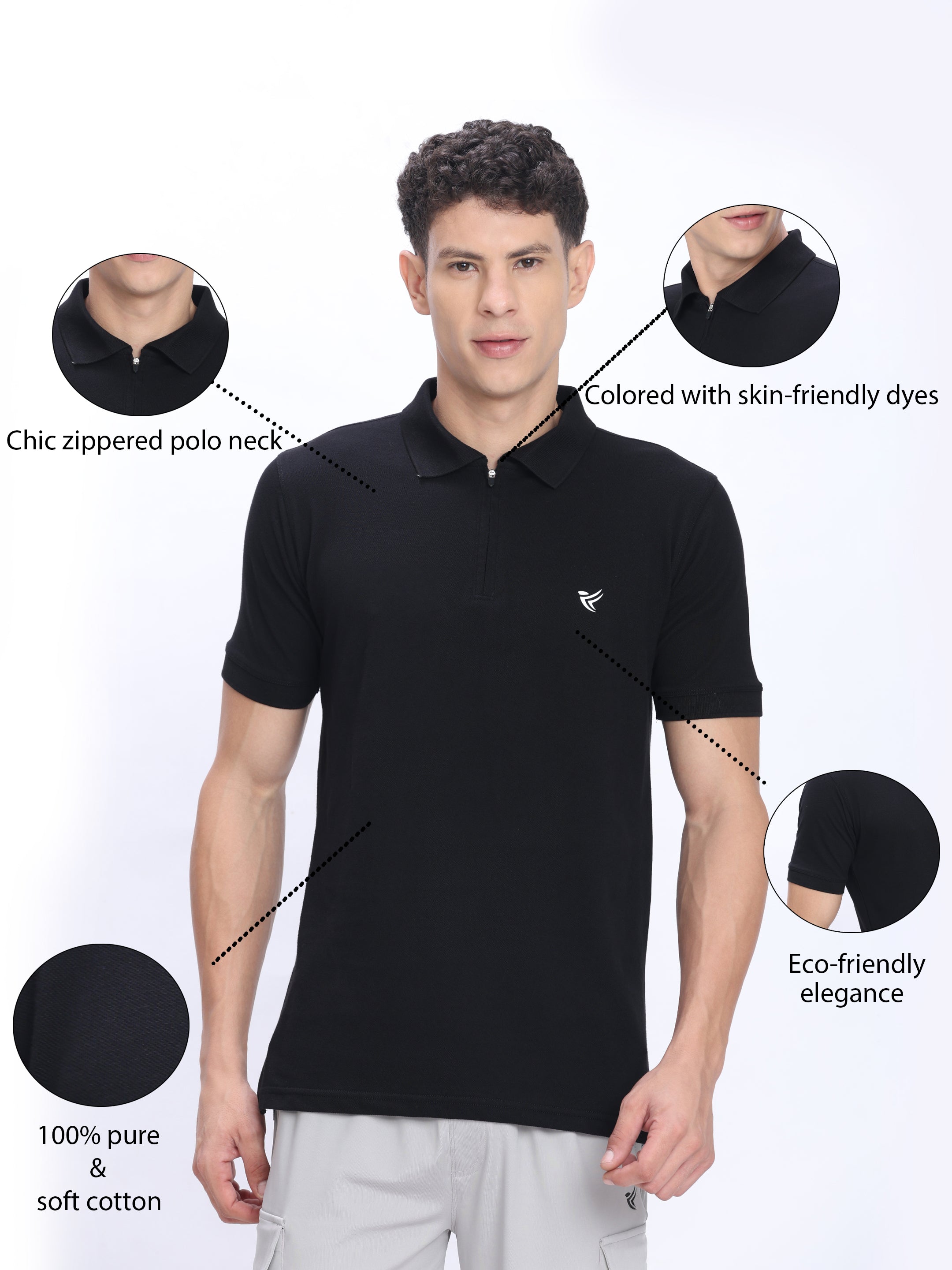 Mens Cotton Polo T Shirt Wholesale India | 100% Cotton - DPASSION.COM