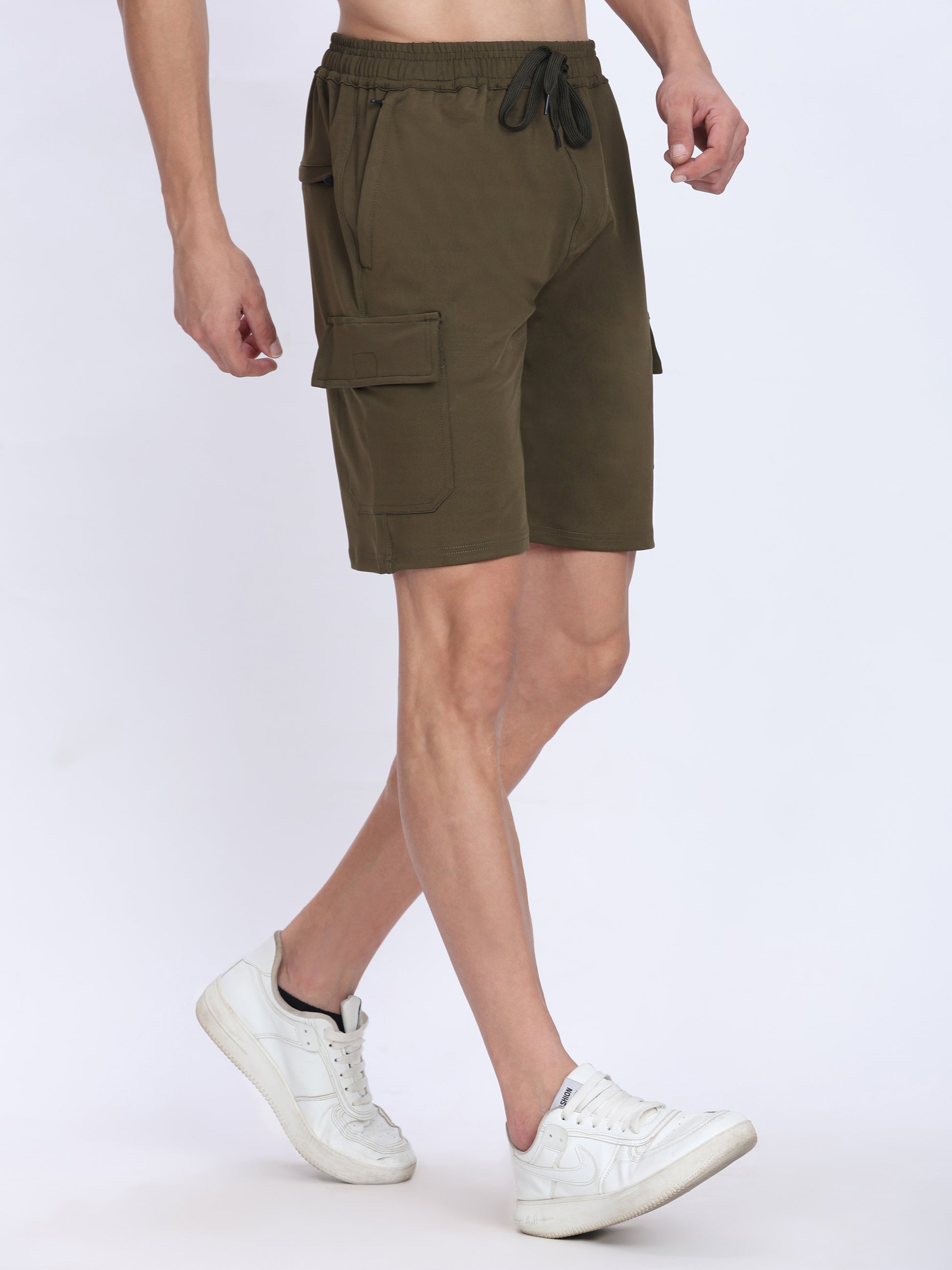 Mens Cargo Athletic Shorts – 4 Way Stretch Moisture Wicking | Wholesale by Dpassion - DPASSION.COM