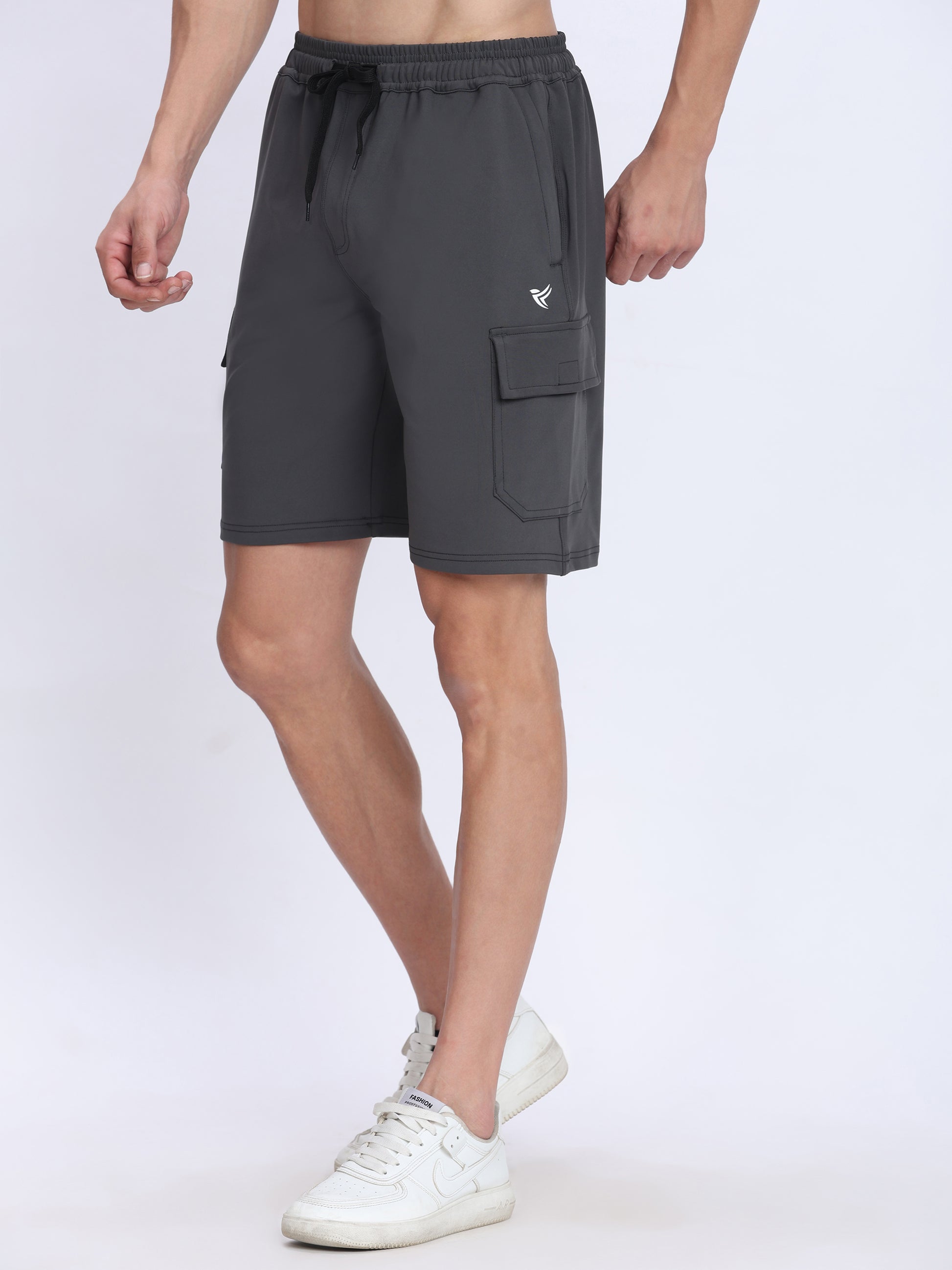 Mens Cargo Athletic Shorts – 4 Way Stretch Moisture Wicking | Wholesale by Dpassion - DPASSION.COM