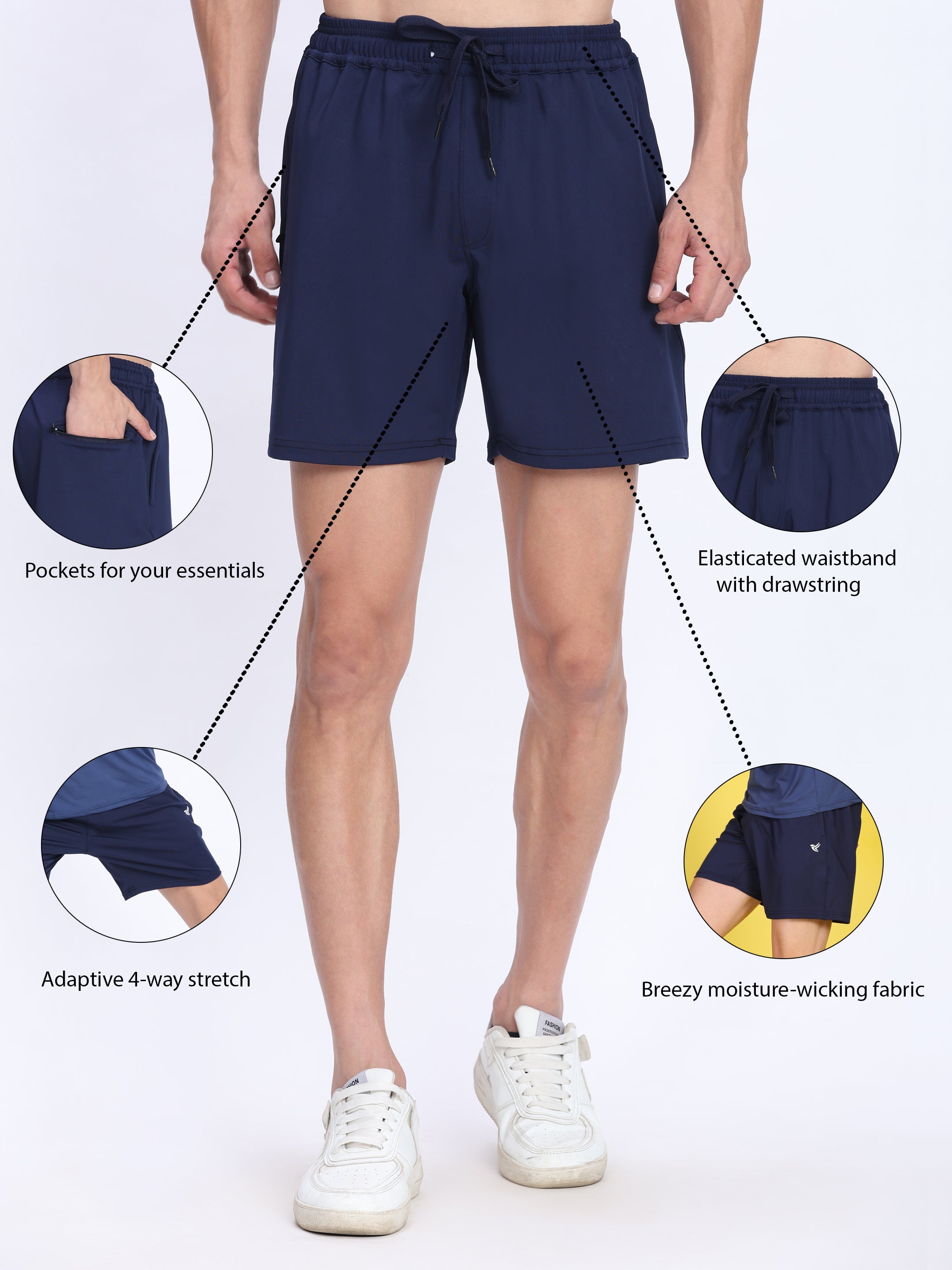 Mens Athletic Shorts Wholesale | 4 Way Stretch | Dpassion - DPASSION.COM
