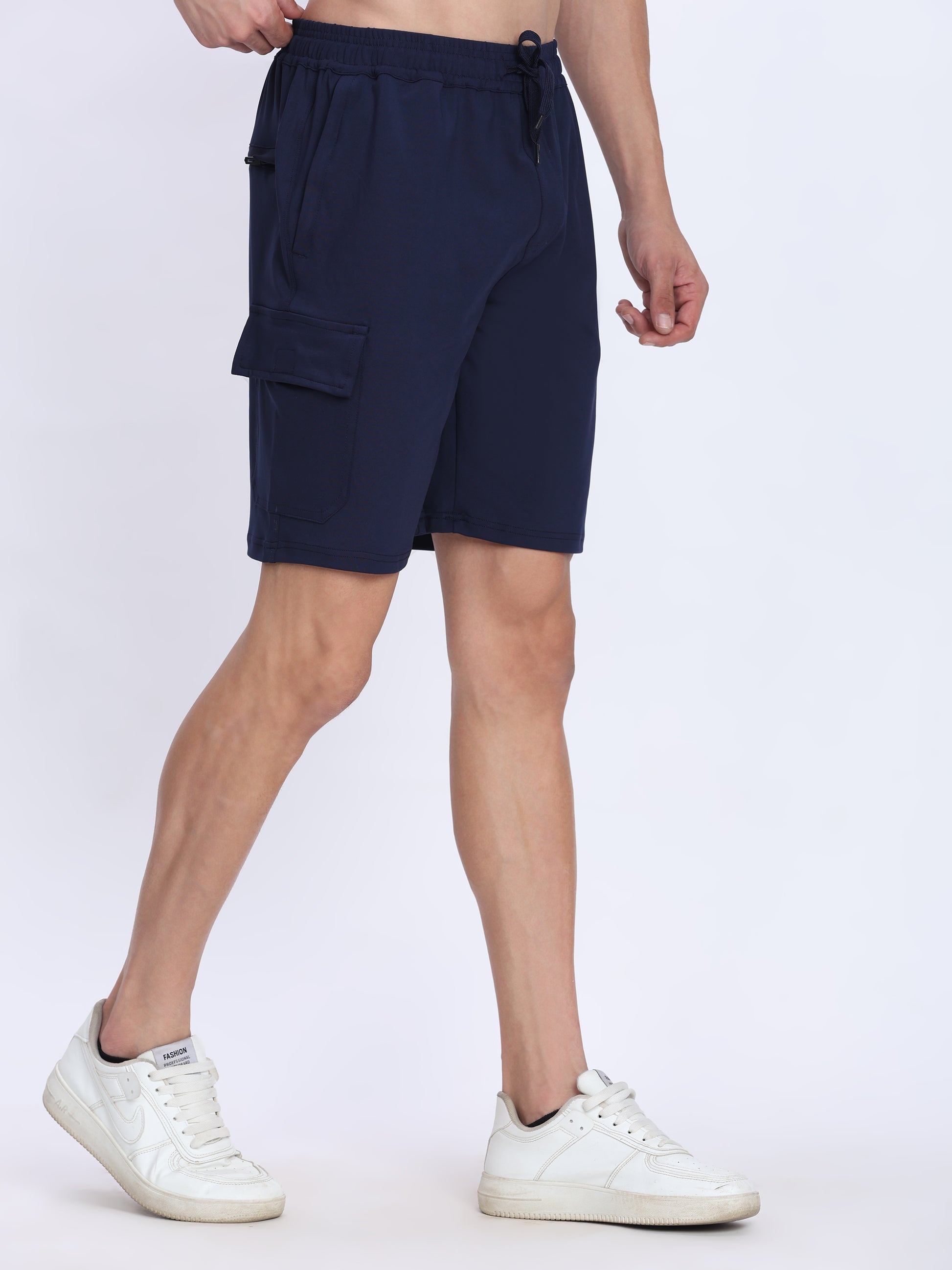Mens Cargo Athletic Shorts – 4 Way Stretch Moisture Wicking | Wholesale by Dpassion - DPASSION.COM