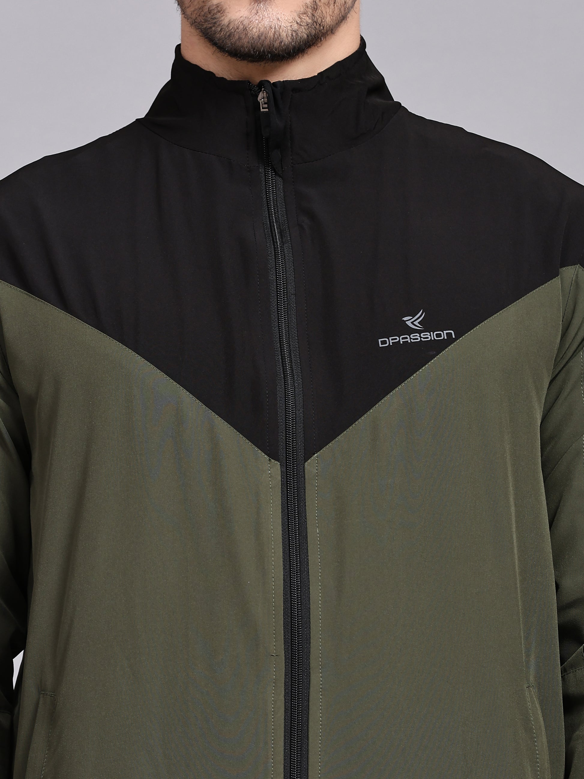 Men’s Athletic Jacket with Breathable Mesh Lining for Optimal Comfort and Performance - DPASSION.COM