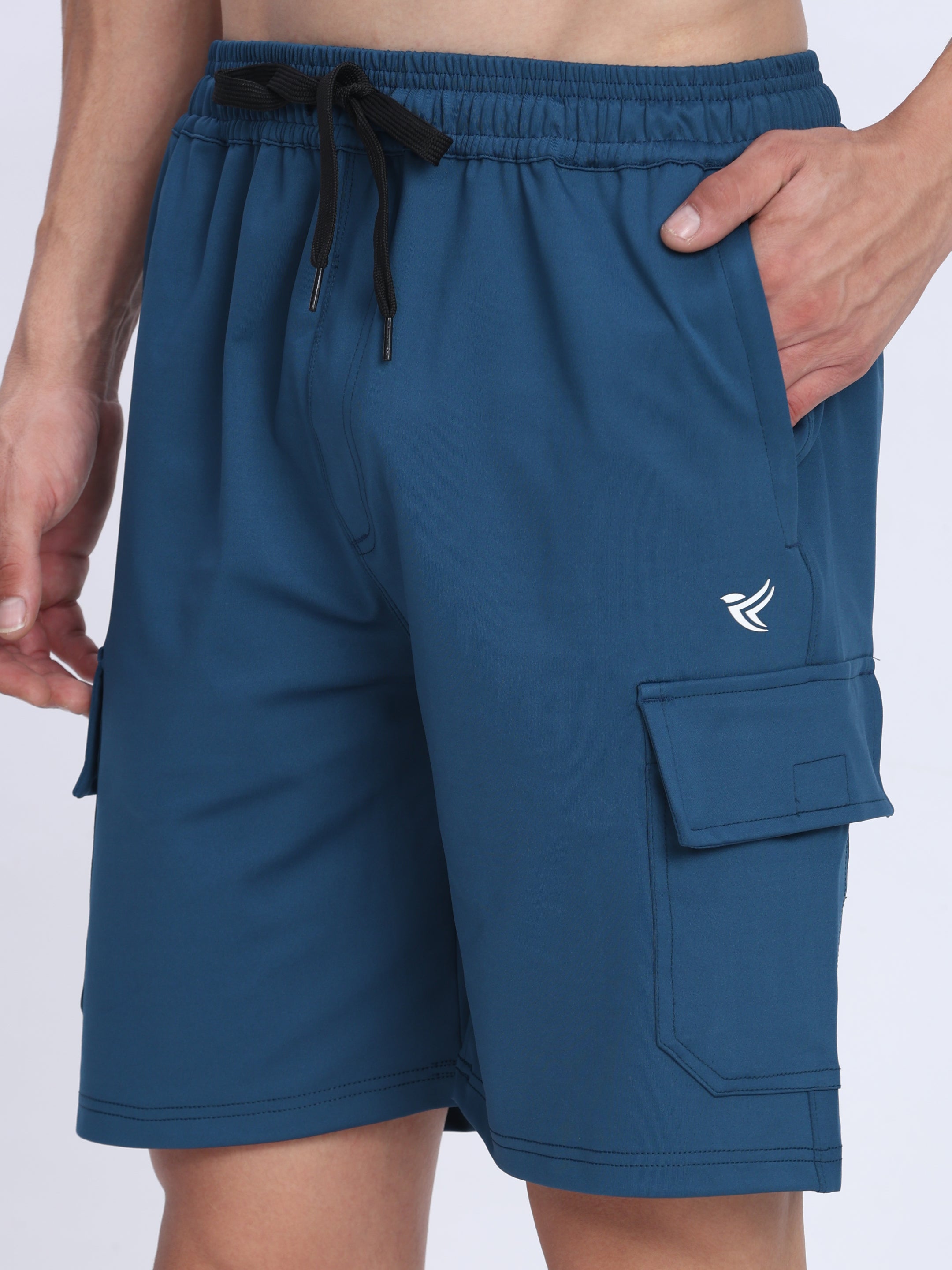 Mens Cargo Athletic Shorts – 4 Way Stretch Moisture Wicking | Wholesale by Dpassion - DPASSION.COM