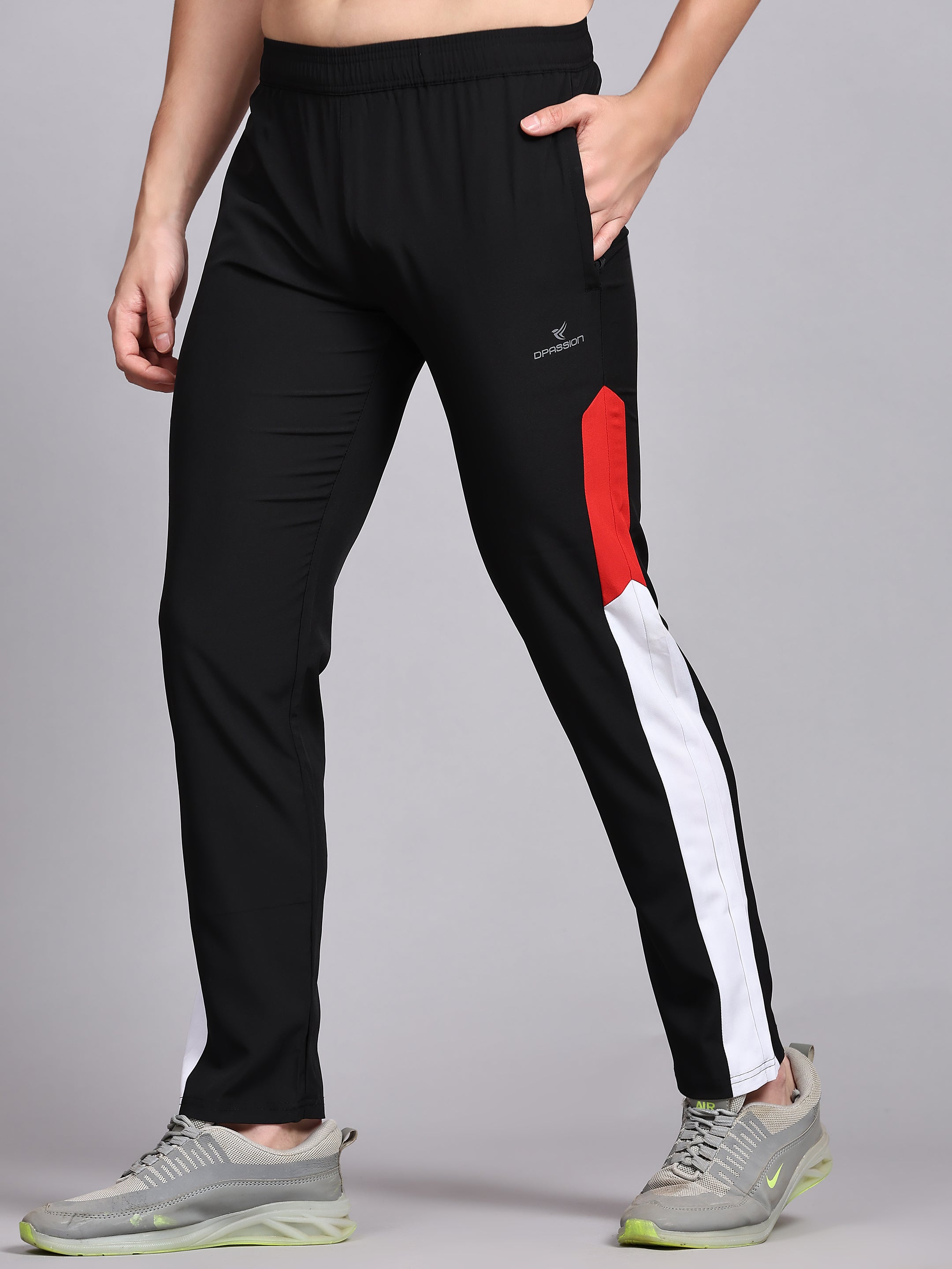 Men's Athletic Tracksuit with Breathable Mesh Lining for Optimal Comfort - DPASSION.COM