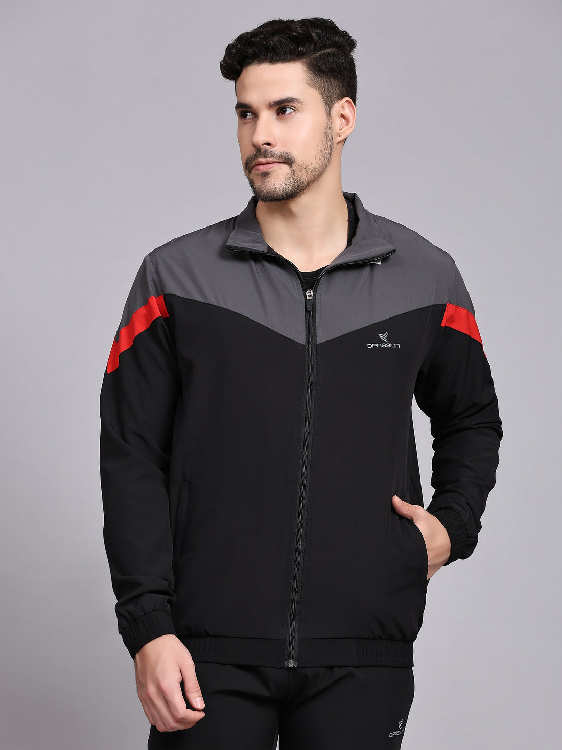 Men's Athletic Jacket with Breathable Mesh Lining for Ultimate Performance - DPASSION.COM