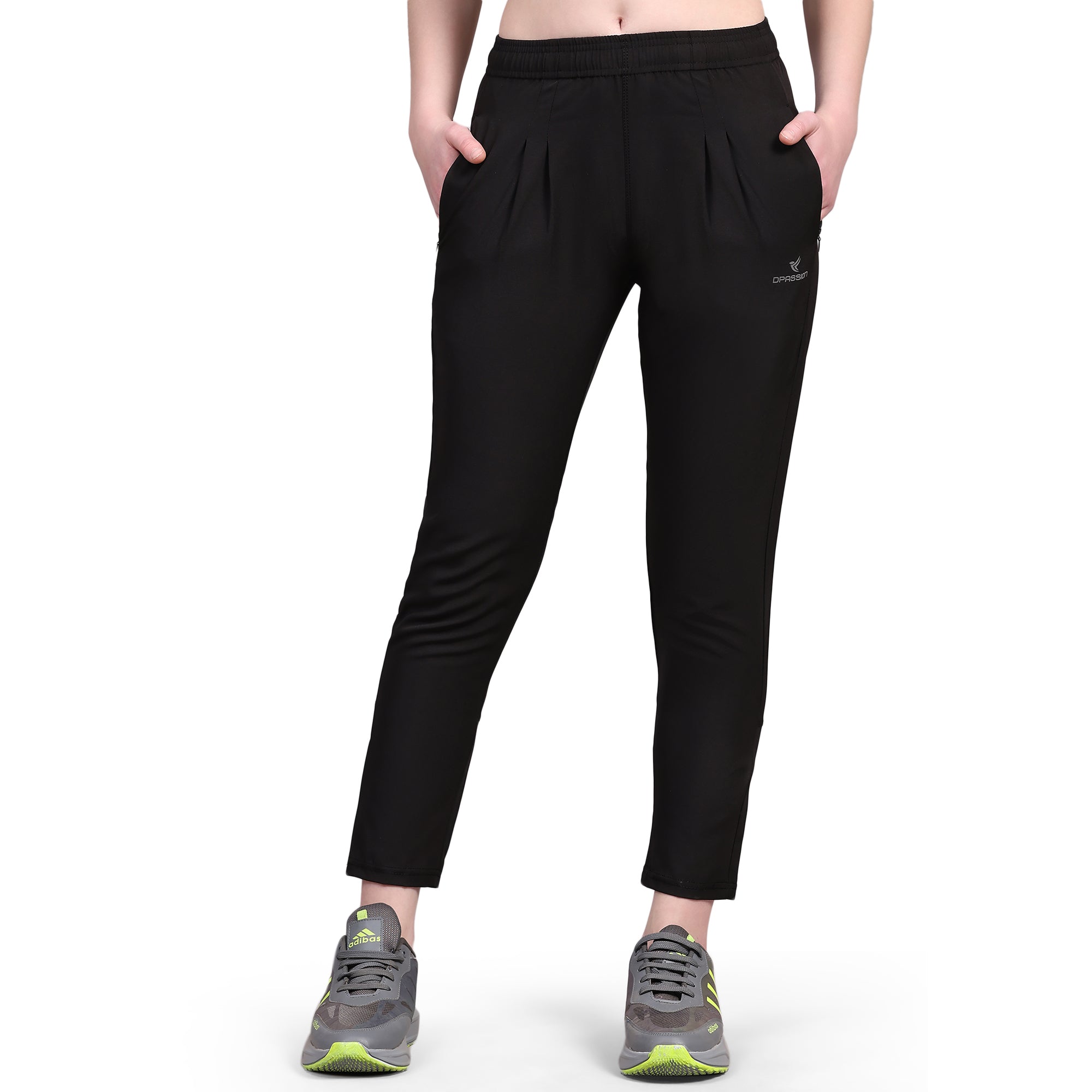 Womens NS Lycra Track Pants Wholesale India | 150 GSM - DPASSION.COM