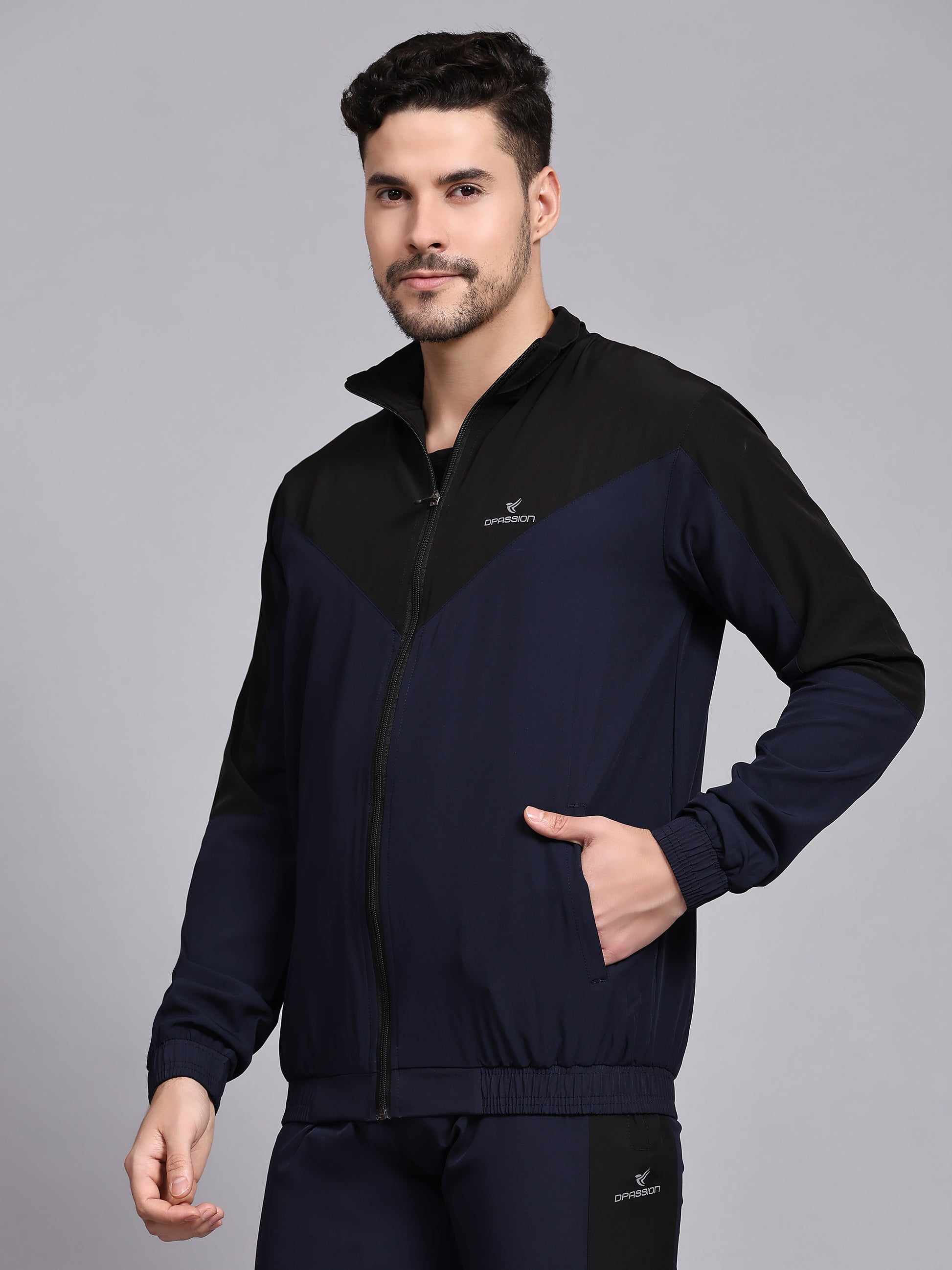 Men’s Athletic Jacket with Breathable Mesh Lining for Optimal Comfort and Performance - DPASSION.COM
