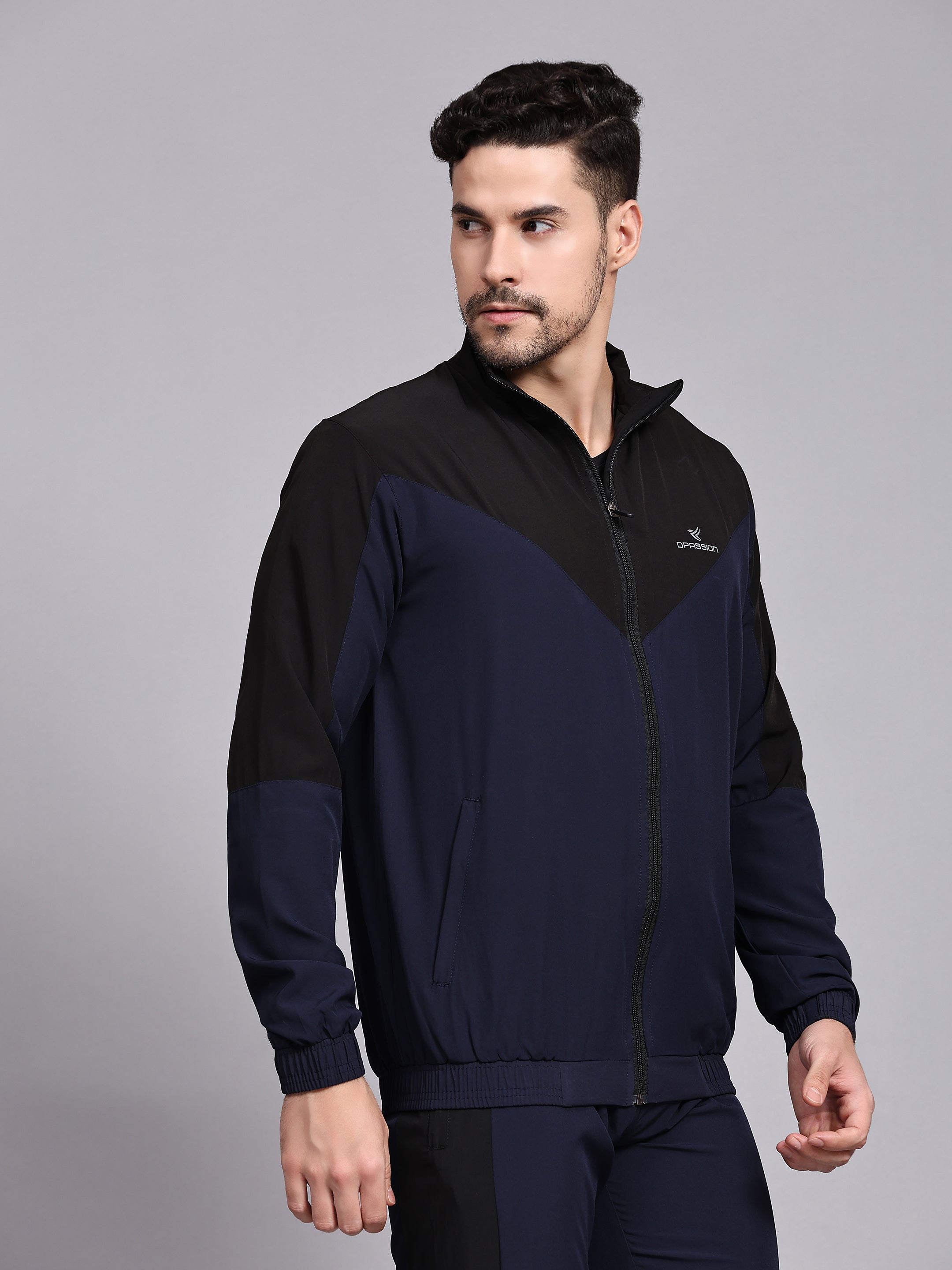 Men’s Athletic Jacket with Breathable Mesh Lining for Optimal Comfort and Performance - DPASSION.COM