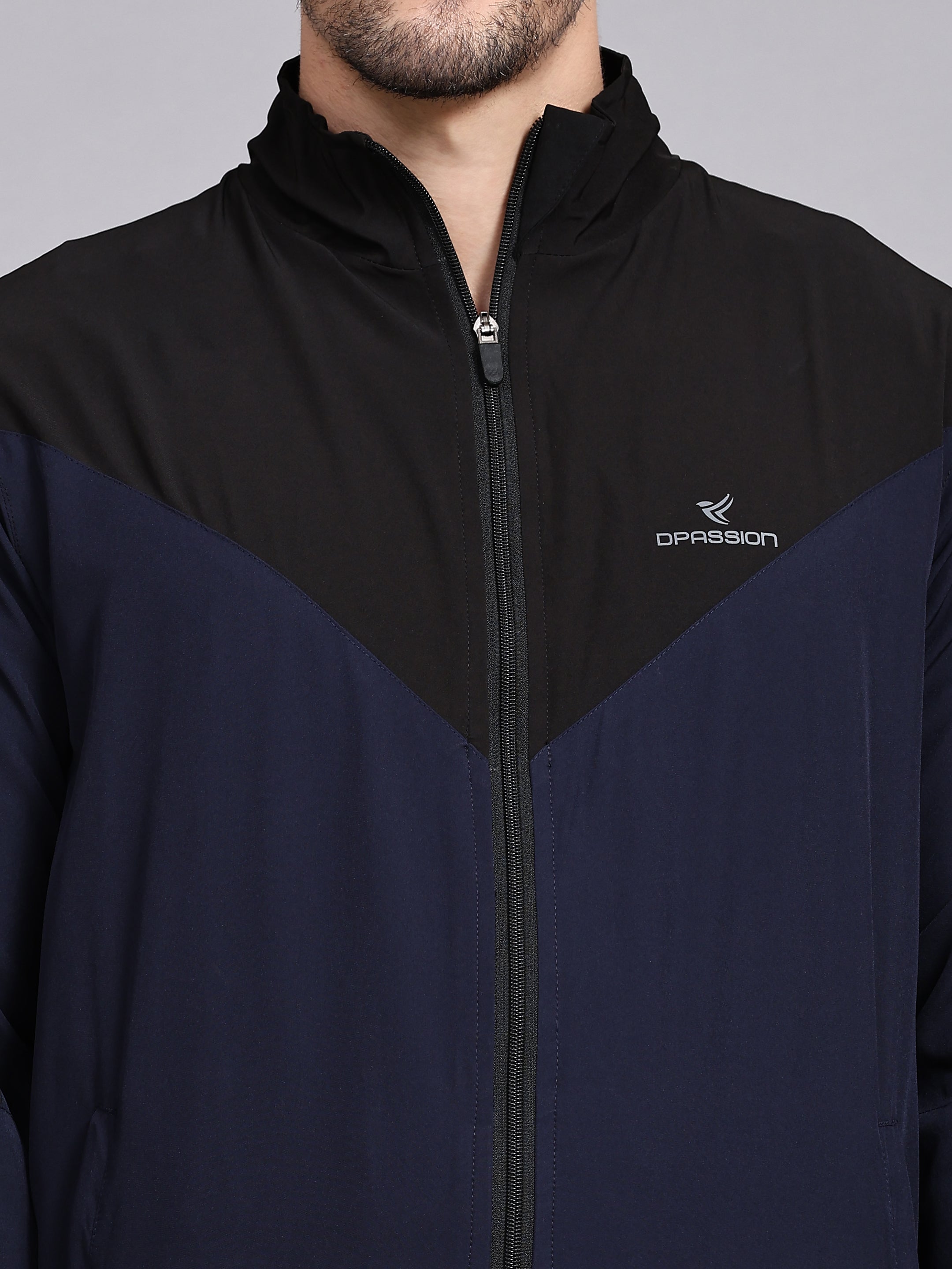 Men’s Athletic Jacket with Breathable Mesh Lining for Optimal Comfort and Performance - DPASSION.COM