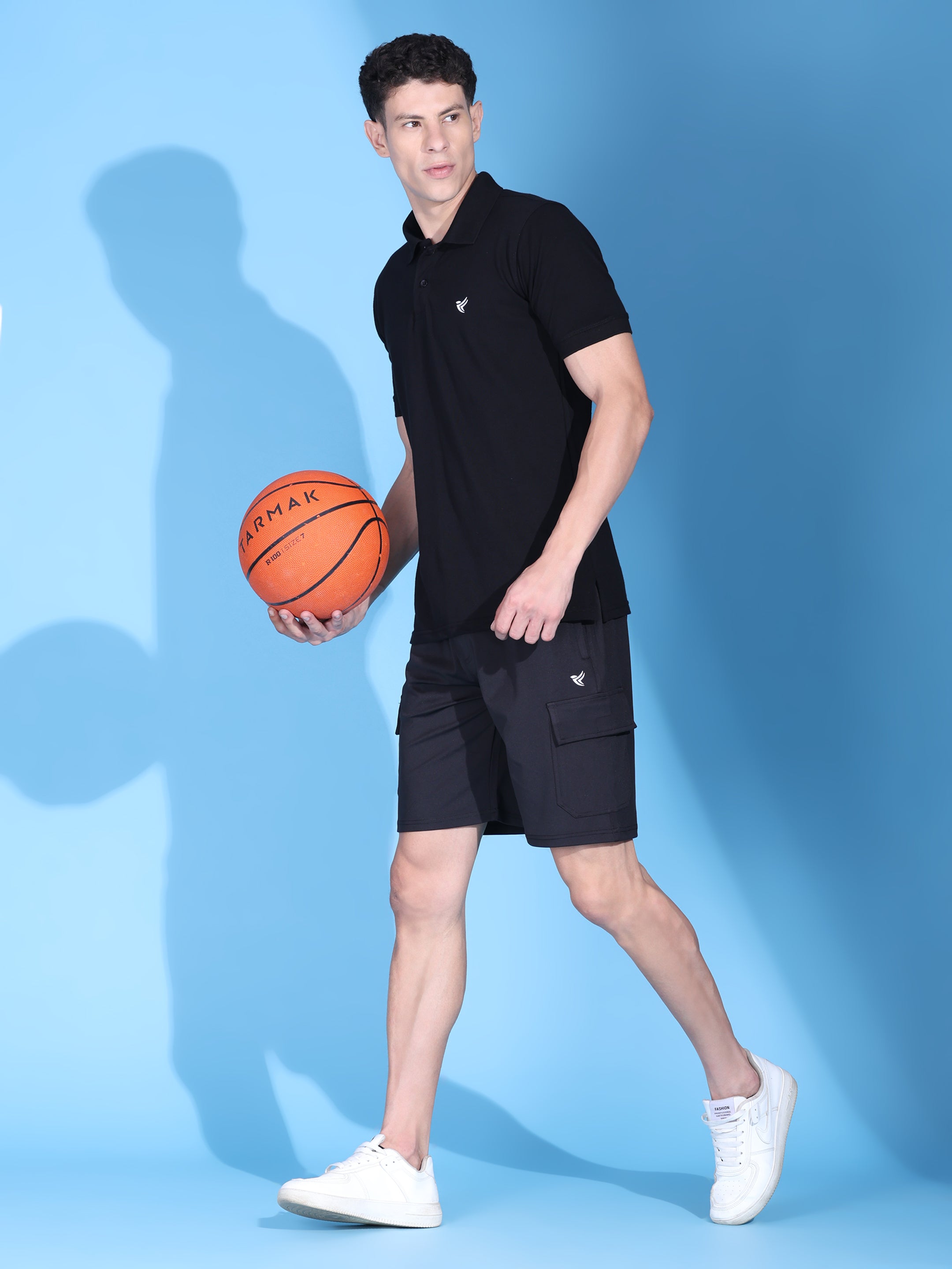 Mens Cargo Athletic Shorts – 4 Way Stretch Moisture Wicking | Wholesale by Dpassion - DPASSION.COM