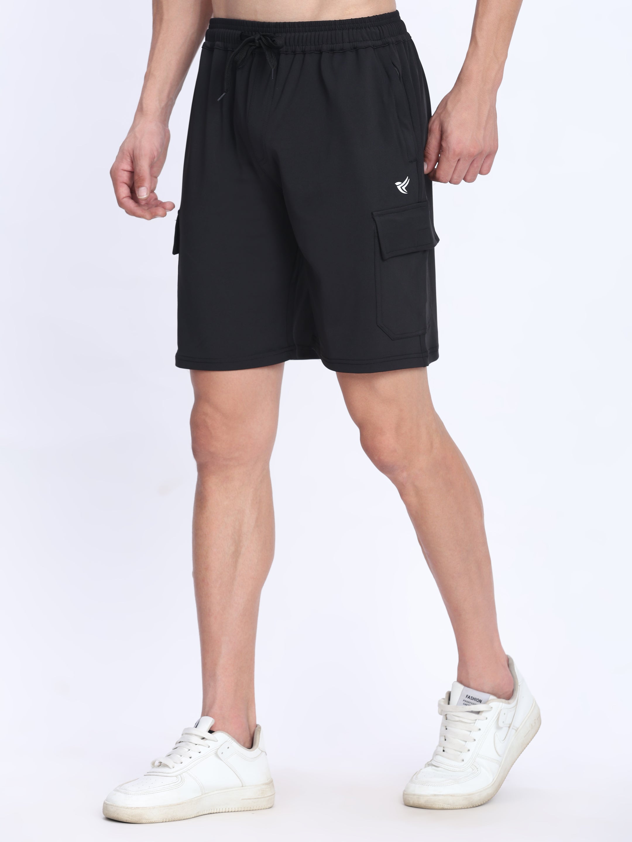 Mens Cargo Athletic Shorts – 4 Way Stretch Moisture Wicking | Wholesale by Dpassion - DPASSION.COM