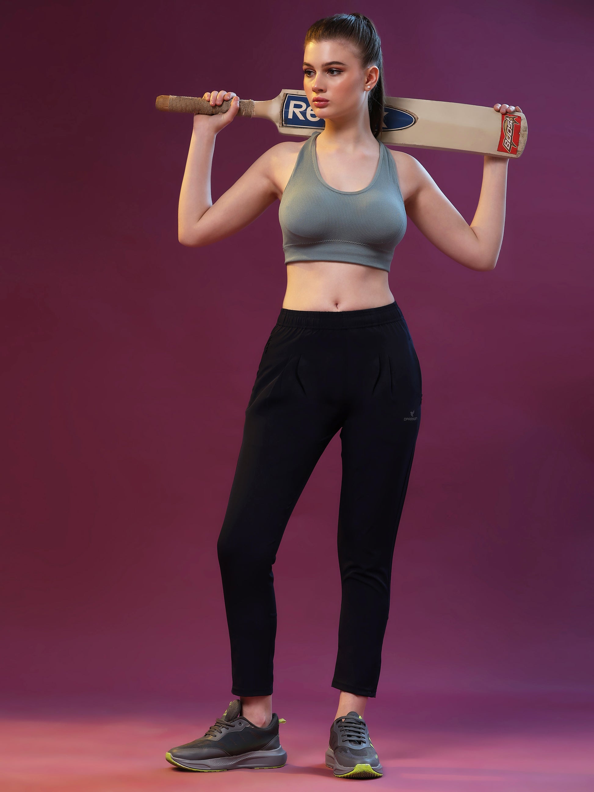 Womens NS Lycra Track Pants Wholesale India | 150 GSM - DPASSION.COM