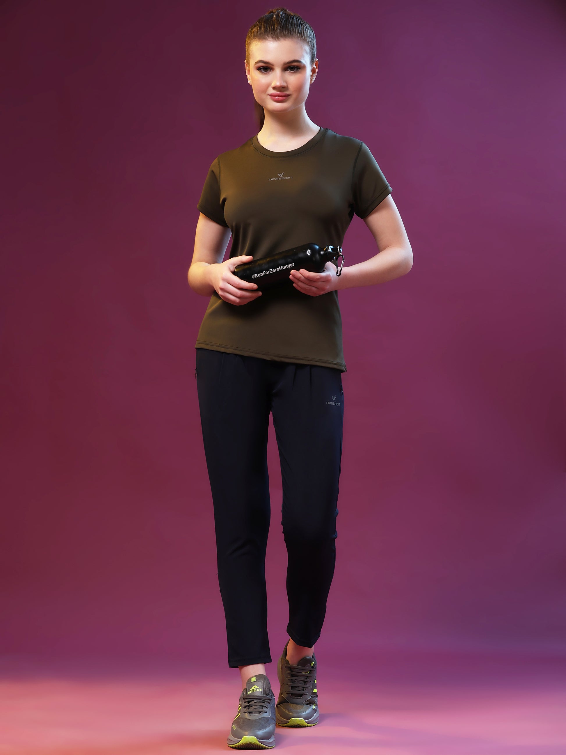 Womens 4 Way Lycra T Shirt Wholesale India | 190 GSM - DPASSION.COM