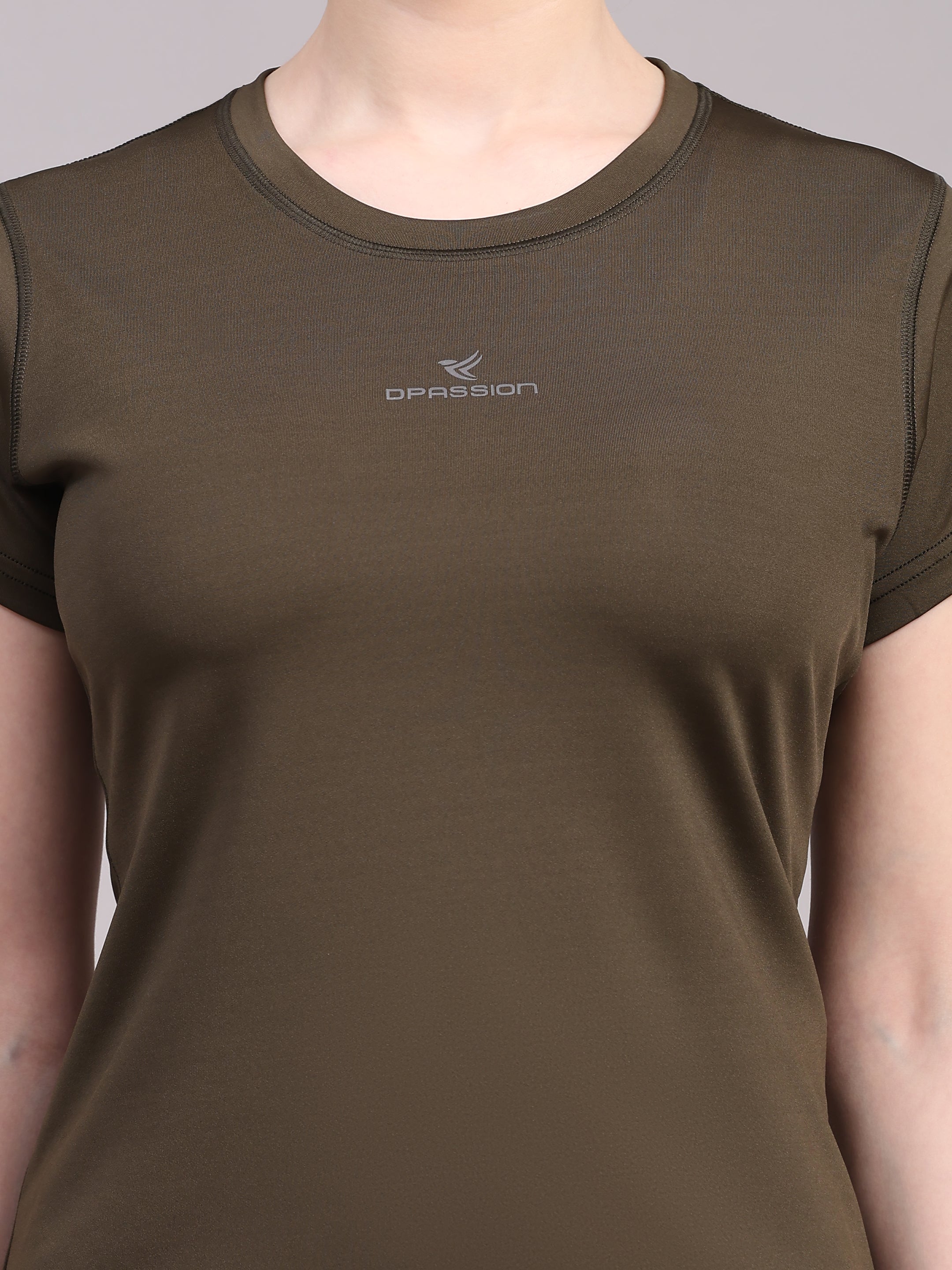 Womens 4 Way Lycra T Shirt Wholesale India | 190 GSM - DPASSION.COM