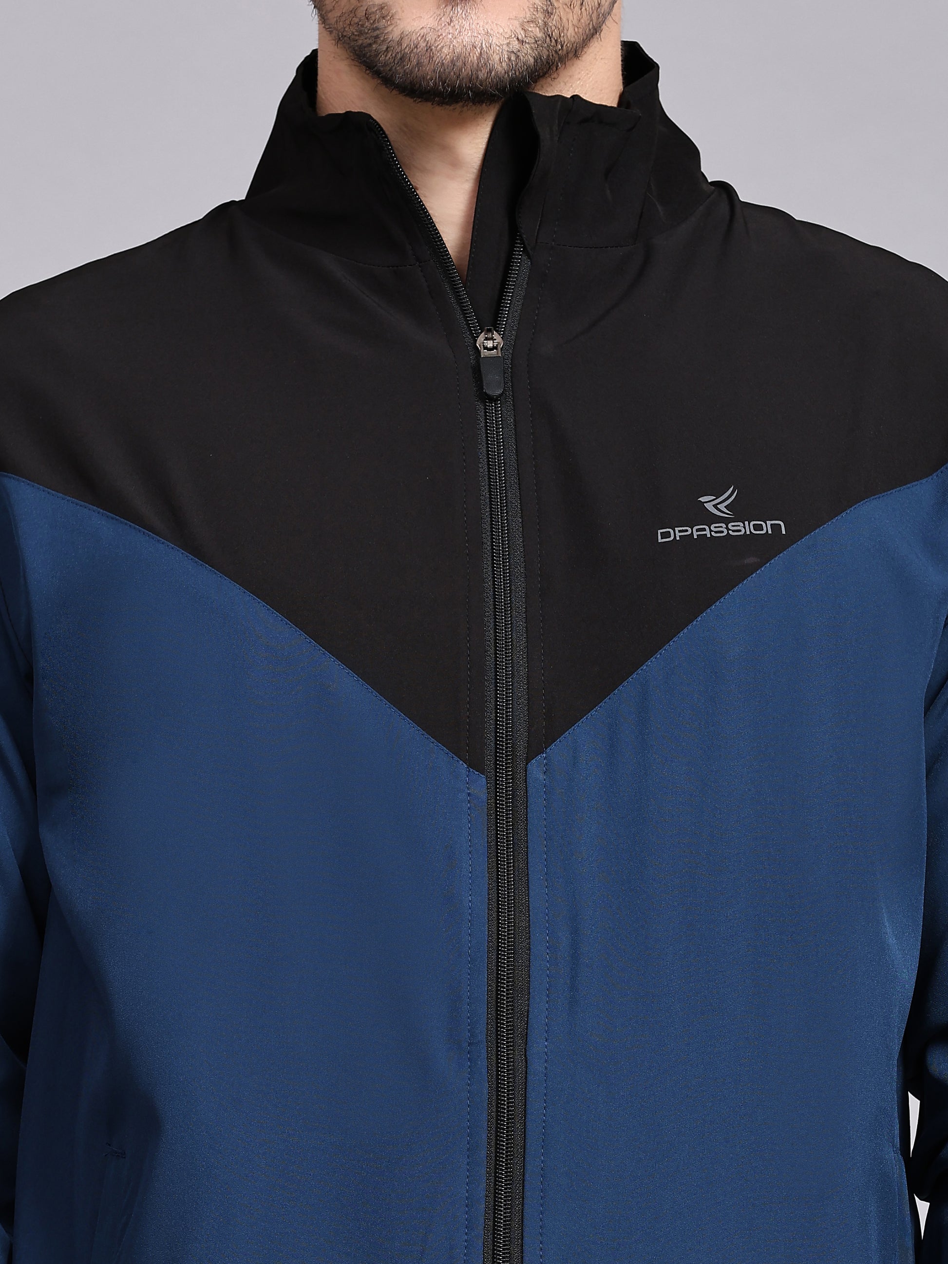 Men’s Athletic Jacket with Breathable Mesh Lining for Optimal Comfort and Performance - DPASSION.COM