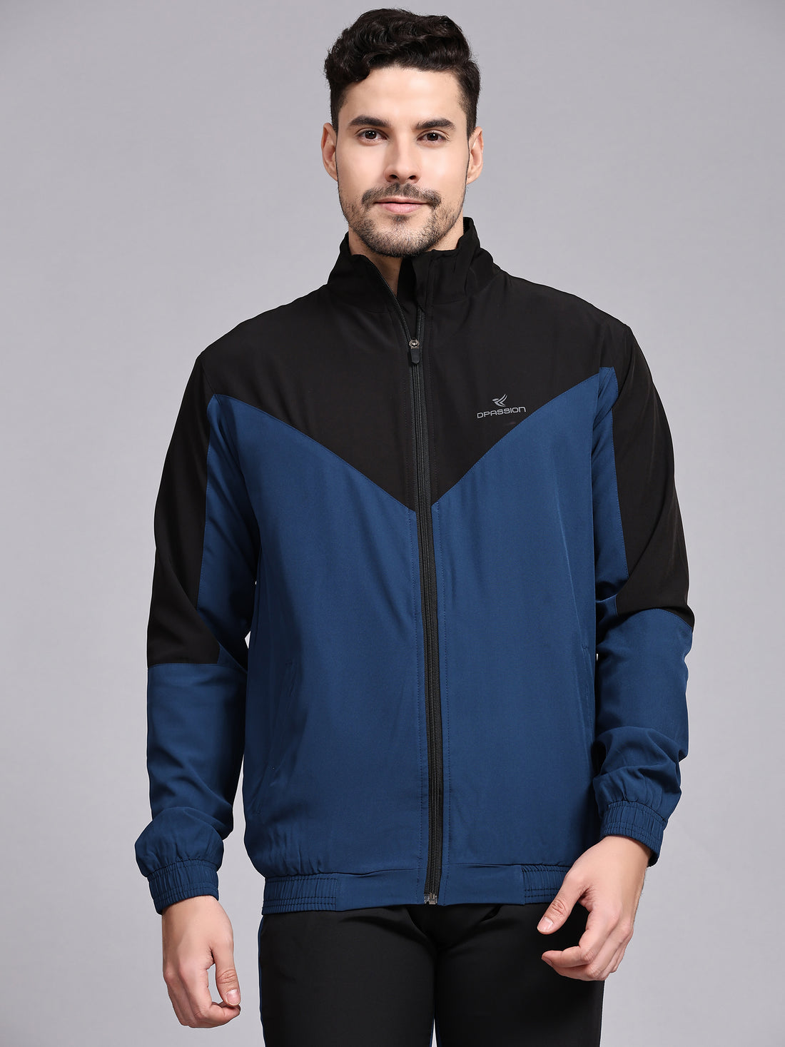Men’s Athletic Jacket with Breathable Mesh Lining for Optimal Comfort and Performance - DPASSION.COM